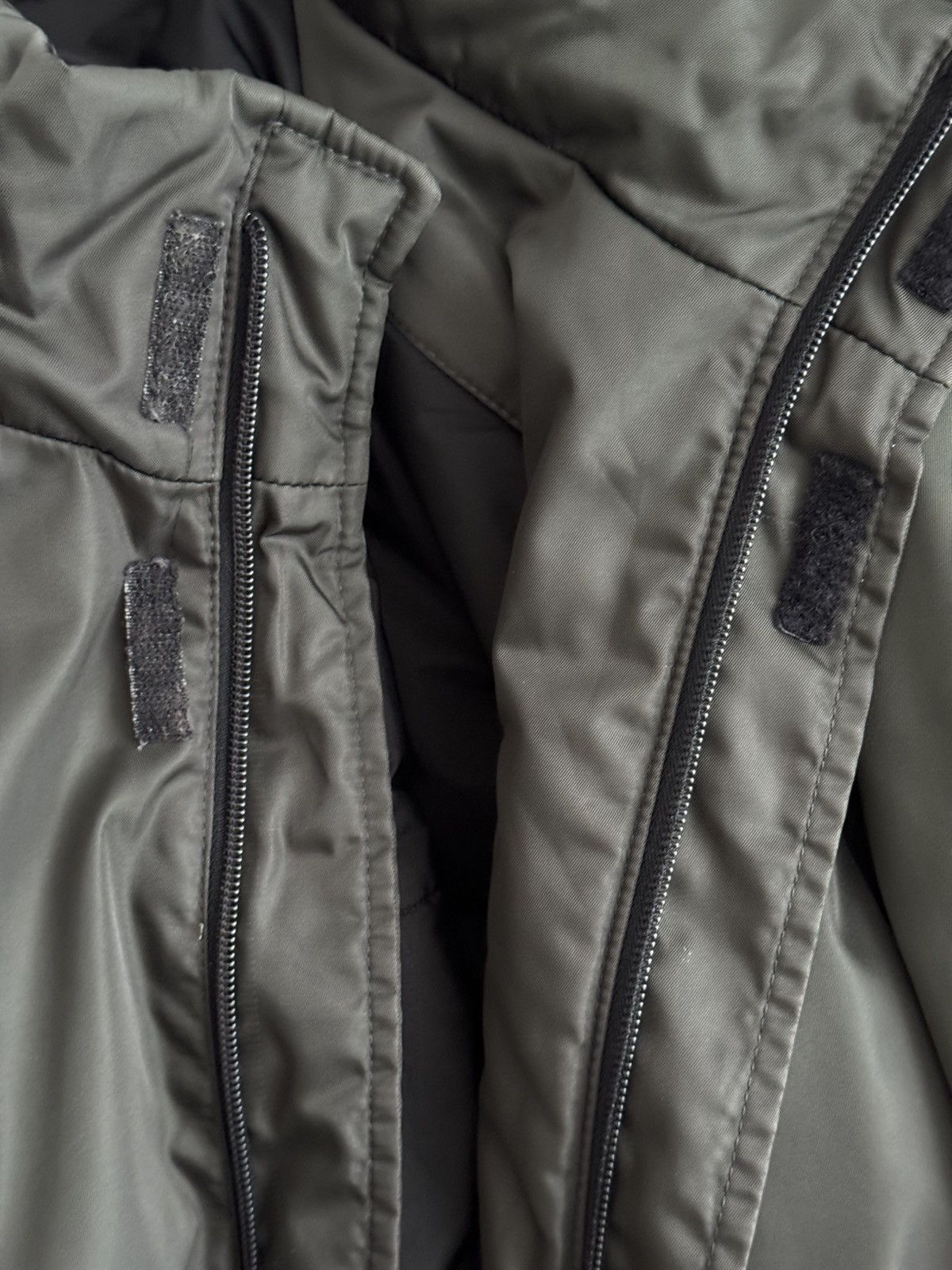 Prada Prada Nylon Padded Jacket Size XXL Green Vintage 2000s Size US XXL / EU 58 / 5 - 4 Thumbnail