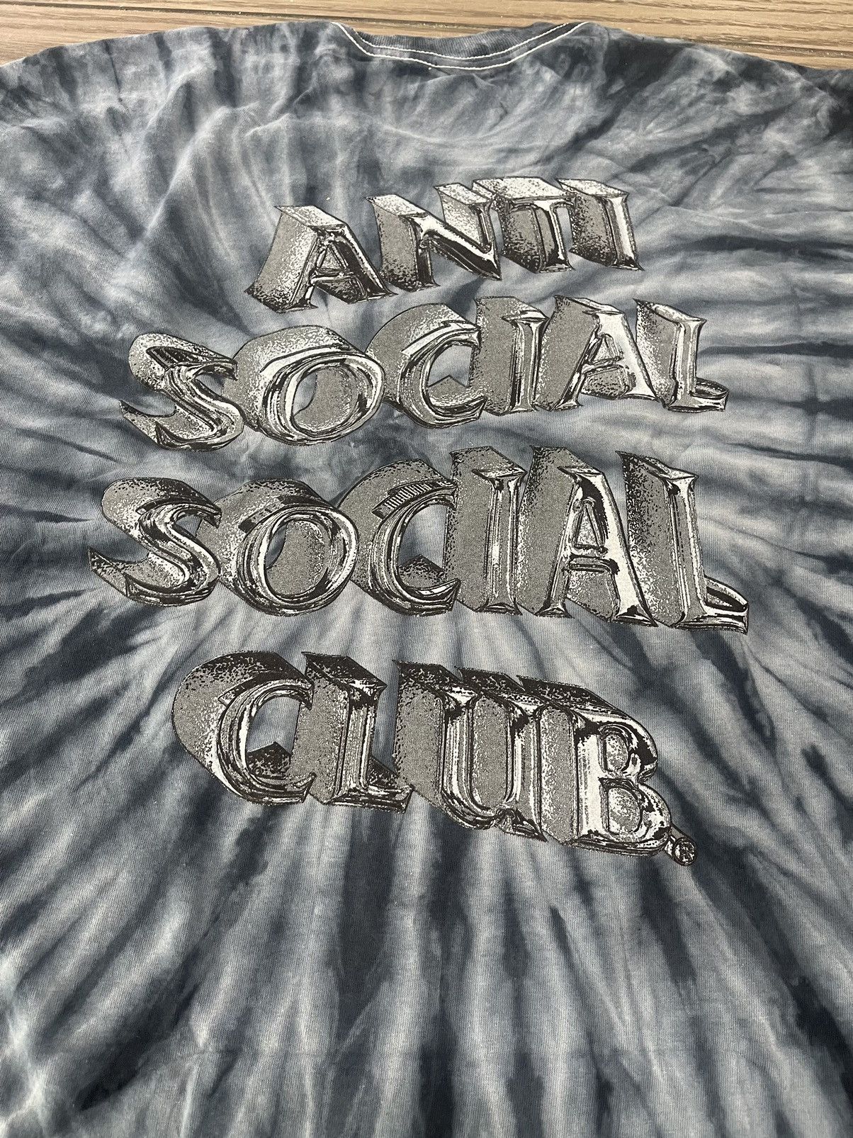 Anti Social Social Club × Designer ‼️ ASSC Anti Social Club Not Fair Tie Dye Long Sleeve XXL ‼️ Size US XXL / EU 58 / 5 - 3 Thumbnail