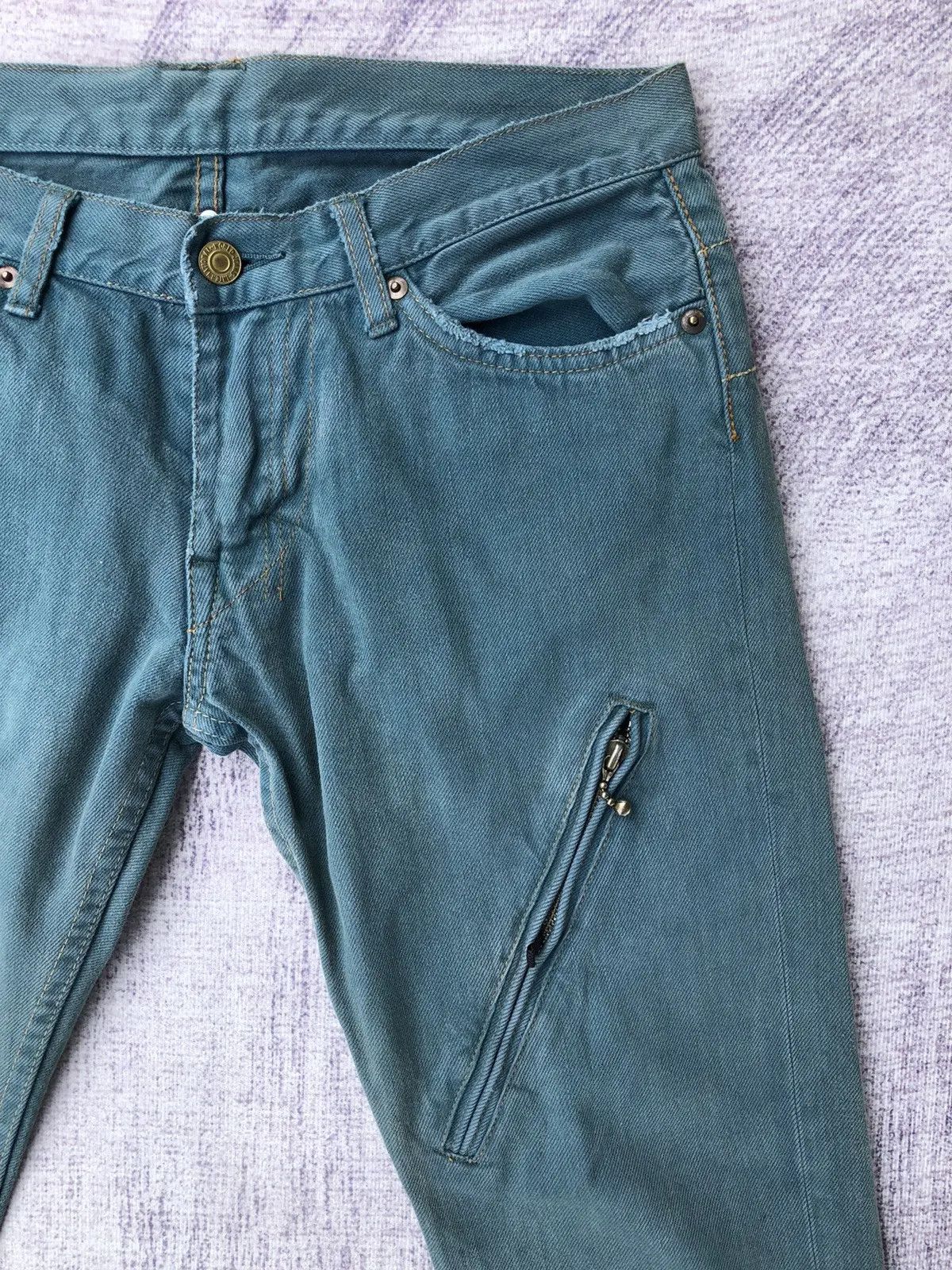 Vintage Vintage Pants Very Rare Zipper Design Size US 30 / EU 46 - 6 Thumbnail