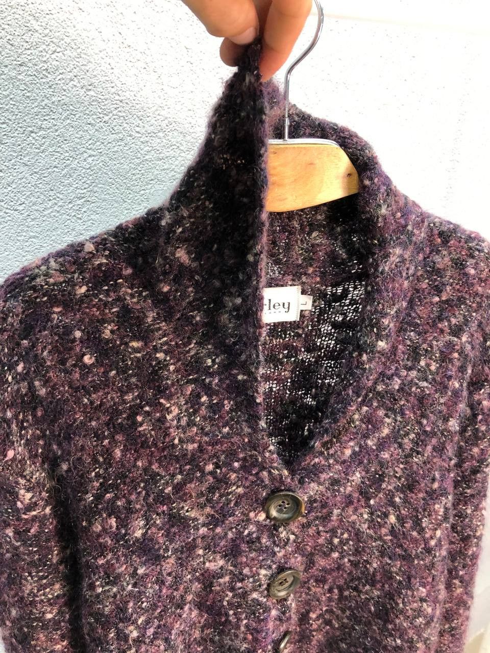 Harley of Scotland Harley of Scotland womens wool cardigan sweater Large Size L / US 10 / IT 46 - 8 Thumbnail