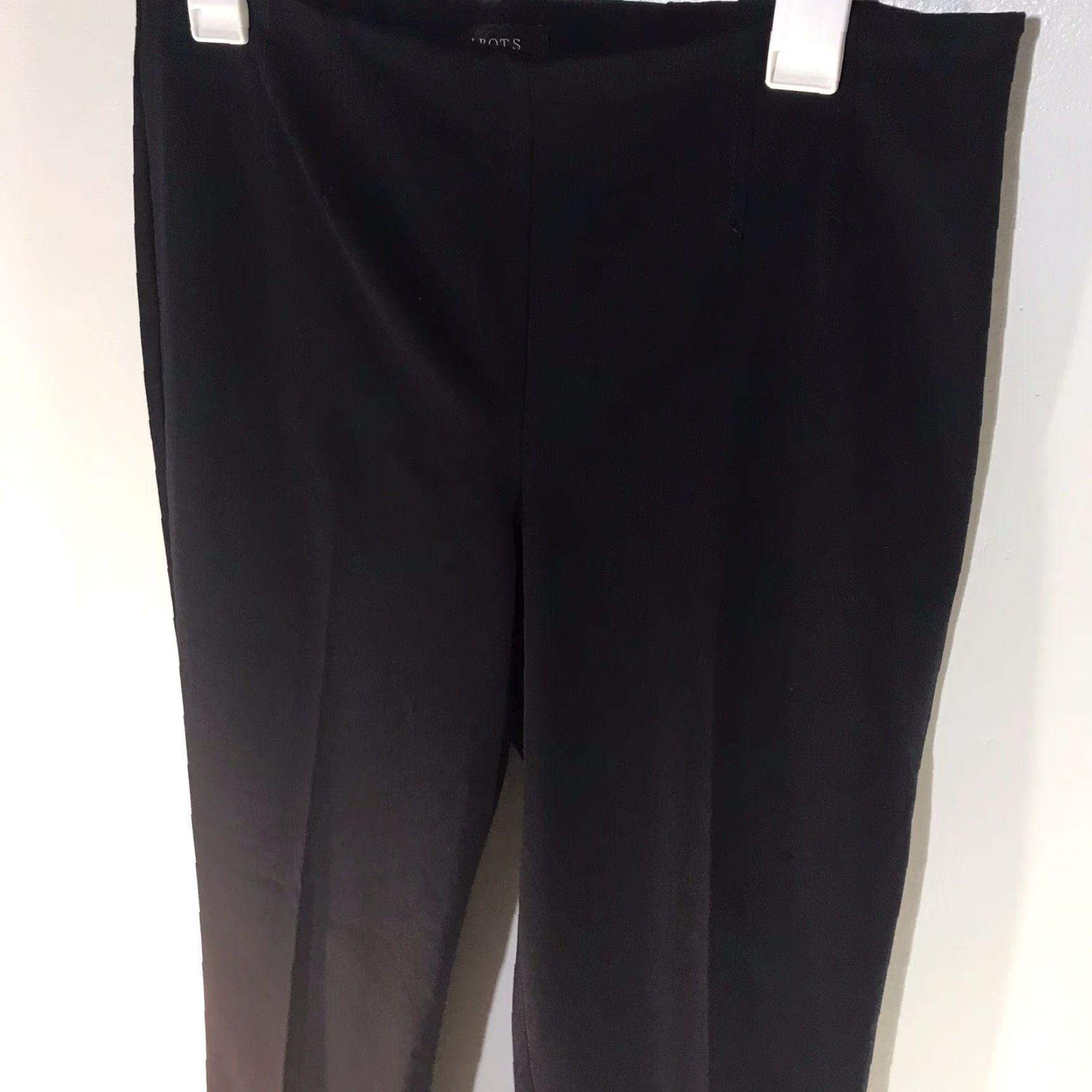 Talbots Talbots Petites Navy Side Zip/Button Dress Pants Womens Size 10P Size 32" / US 10 / IT 46 - 2 Thumbnail