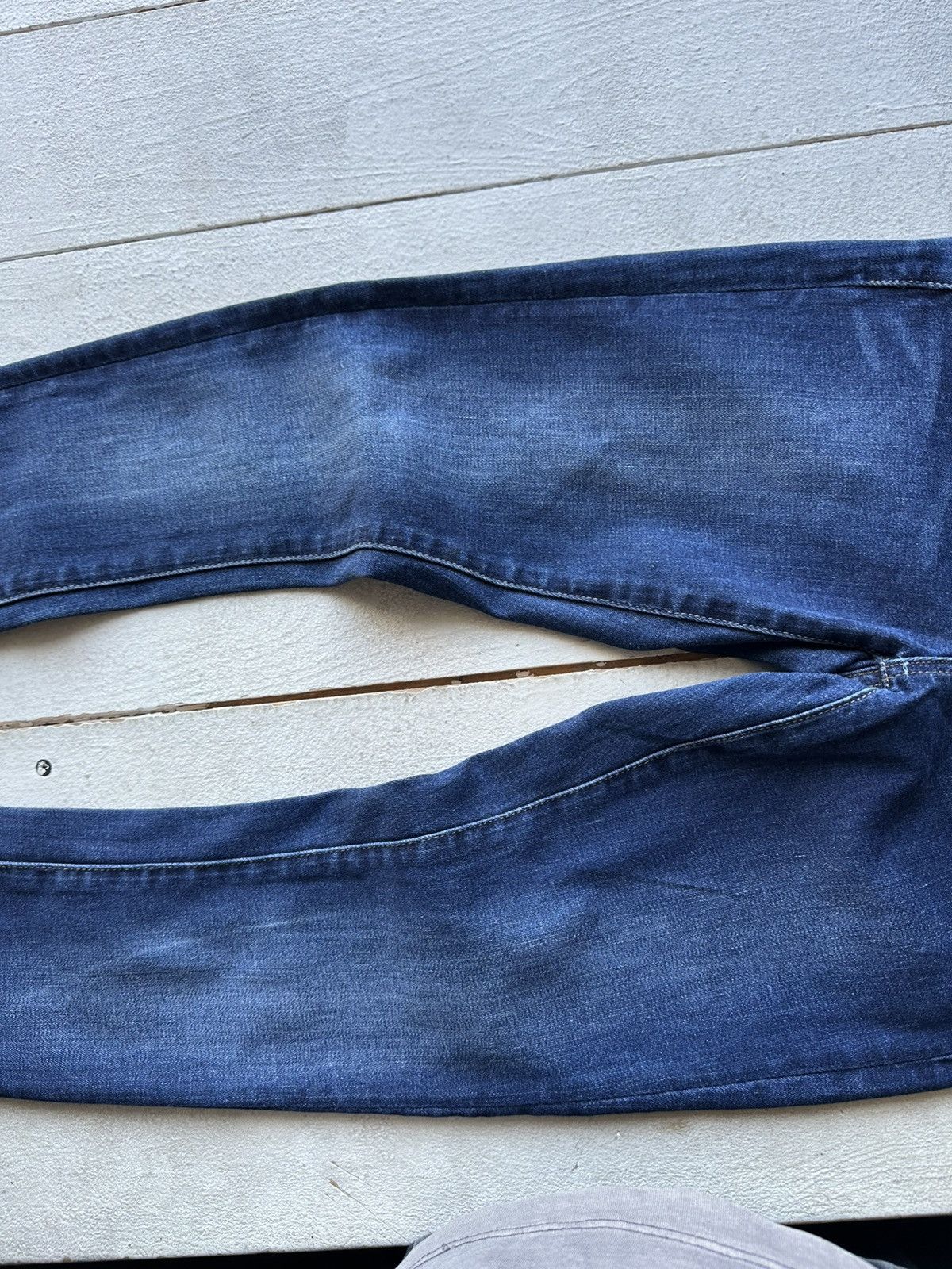 G-Star VNTG🚨G STAR RAW Jeans Washed Distressed Denim y2k Size 23" - 3 Thumbnail