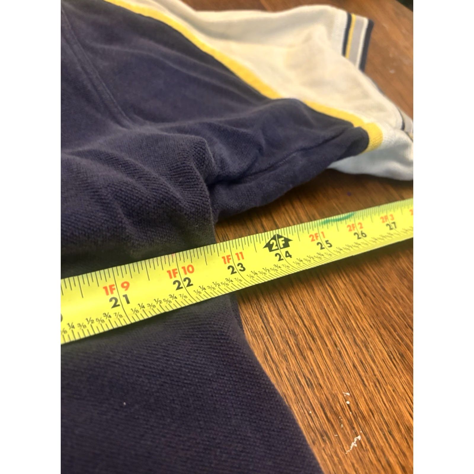 Vintage Goodyear Polo Shirt Mens XL Blue Yellow Motorsports Logo Embroidered Pockets Short Sleeve Collared Pullover Racing Theme Vintage? Size US XL / EU 56 / 4 - 4 Thumbnail