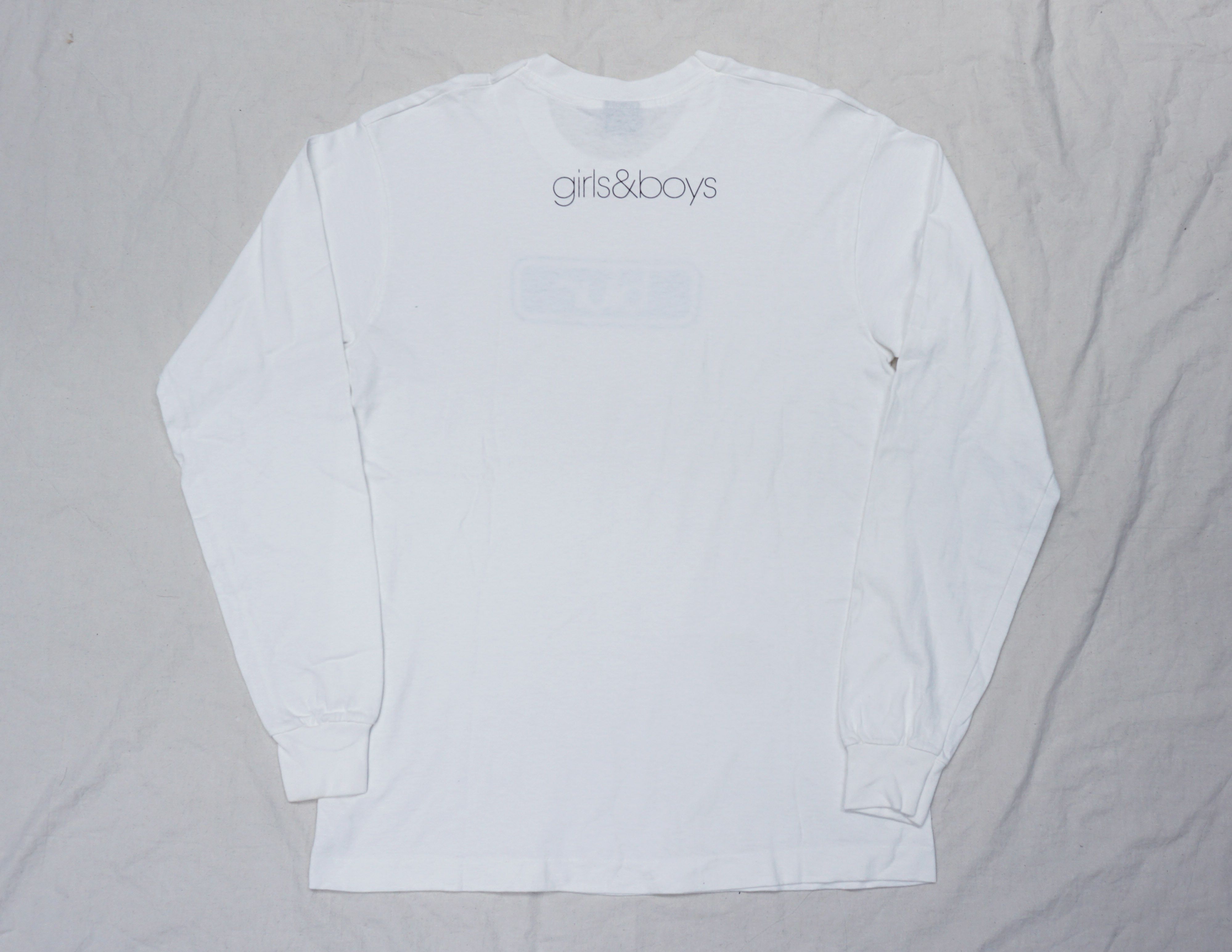 Band Tees × Vintage 90's Blur "Girls & Boys" L/S T-Shirts Size US L / EU 52-54 / 3 - 6 Thumbnail