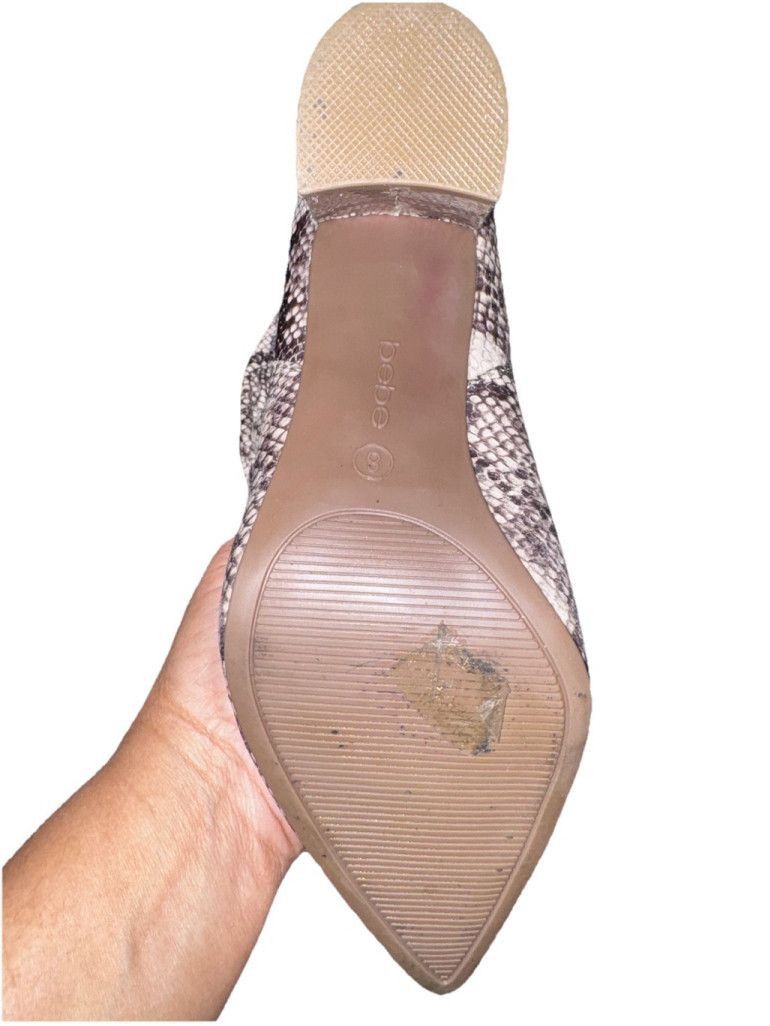 Bebe Bebe Faux Snakeskin Slouch Booties-8M Size US 8 / IT 38 - 11 Thumbnail