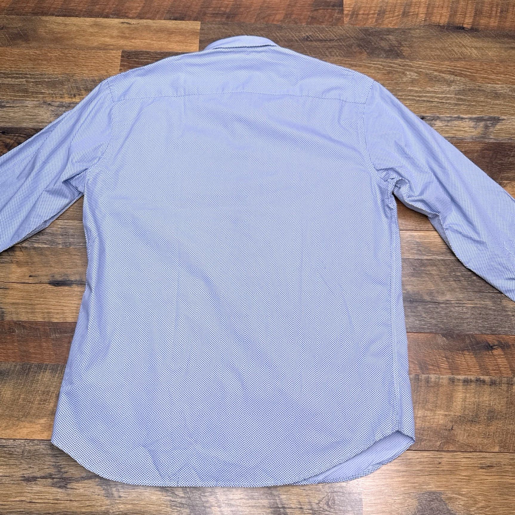 Vintage Bristol & Bull Shirt Mens Large 16.16.5 Blue Button Up New Size US L / EU 52-54 / 3 - 3 Thumbnail