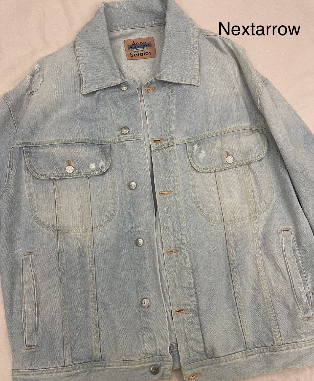 Acne Studios Acne studios Denim jacket 2412-Nextarrow Size US XXS / EU 40 - 1 Thumbnail