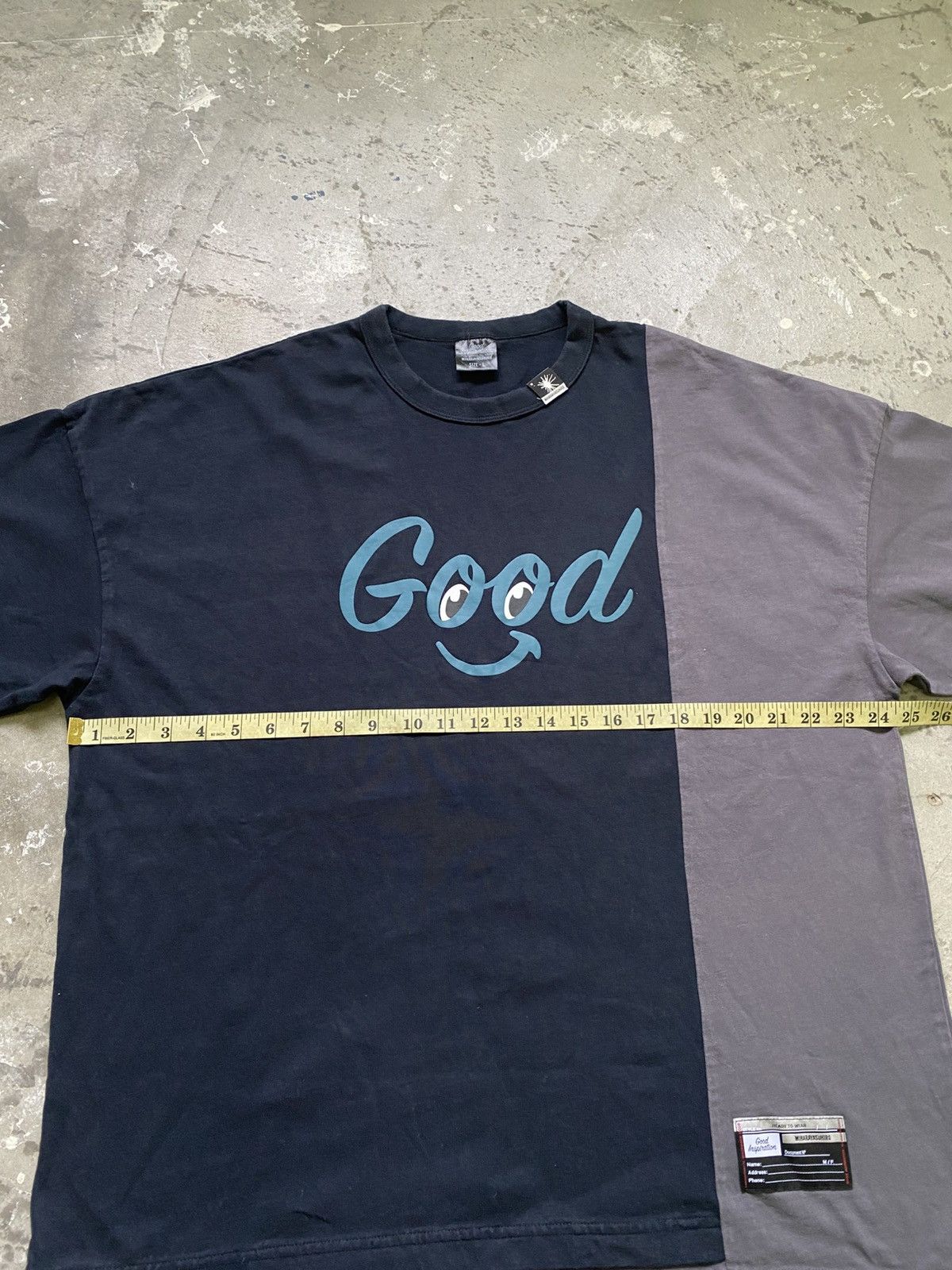 GU × Maison MIHARA YASUHIRO Maison Mihara Yasuhiro X GU Good Inspiration Double T Shirt Size US L / EU 52-54 / 3 - 13 Thumbnail