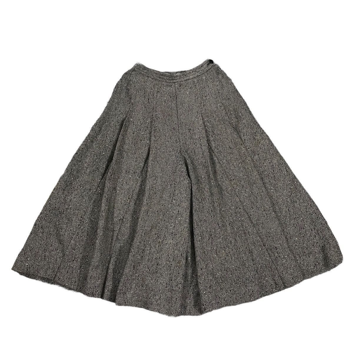 Comme des Garcons × Junya Watanabe × Rei Kawakubo Vintage 1980’s Comme des Garçons Tweed Wide Pants Japanese Size 22" - 1 Thumbnail