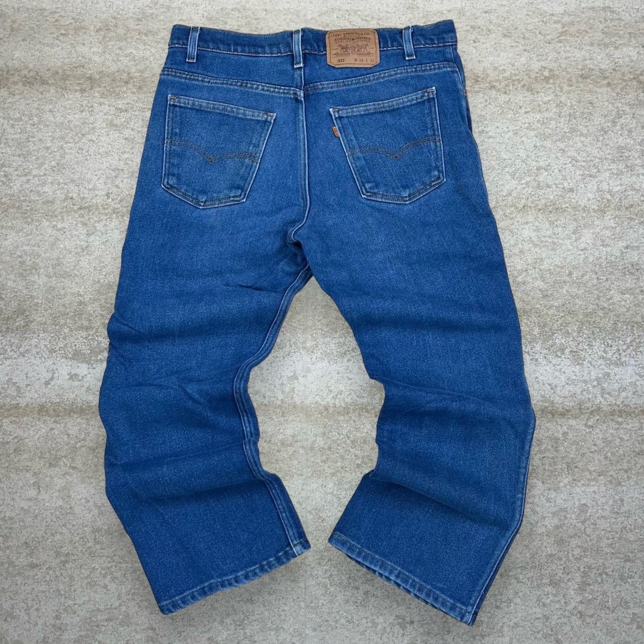 Levi's Vintage 80s Orange Tab Levis Jeans 38x32 Bootcut Dark Wash Size US 38 / EU 54 - 1 Thumbnail