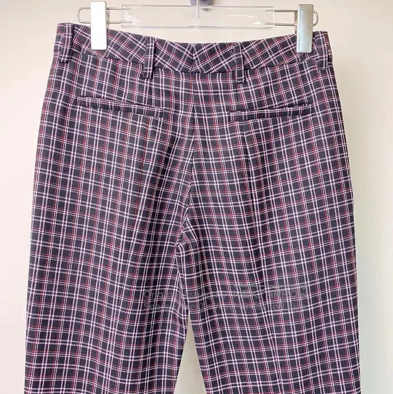 Miu Miu Miu Miu Purple Wool Casual Pants Size S . Size 23" - 3 Thumbnail