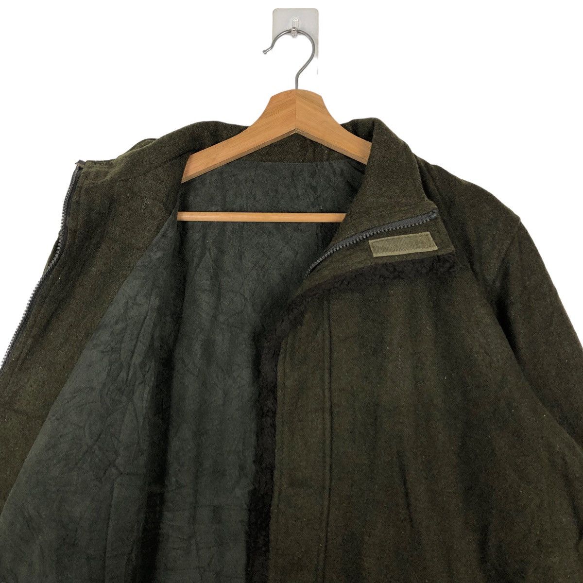 Japanese Brand 🔥90’s WOOL JACKET OVER SIZED IN THE ATTIC PUNK DESIGN Size US M / EU 48-50 / 2 - 10 Thumbnail