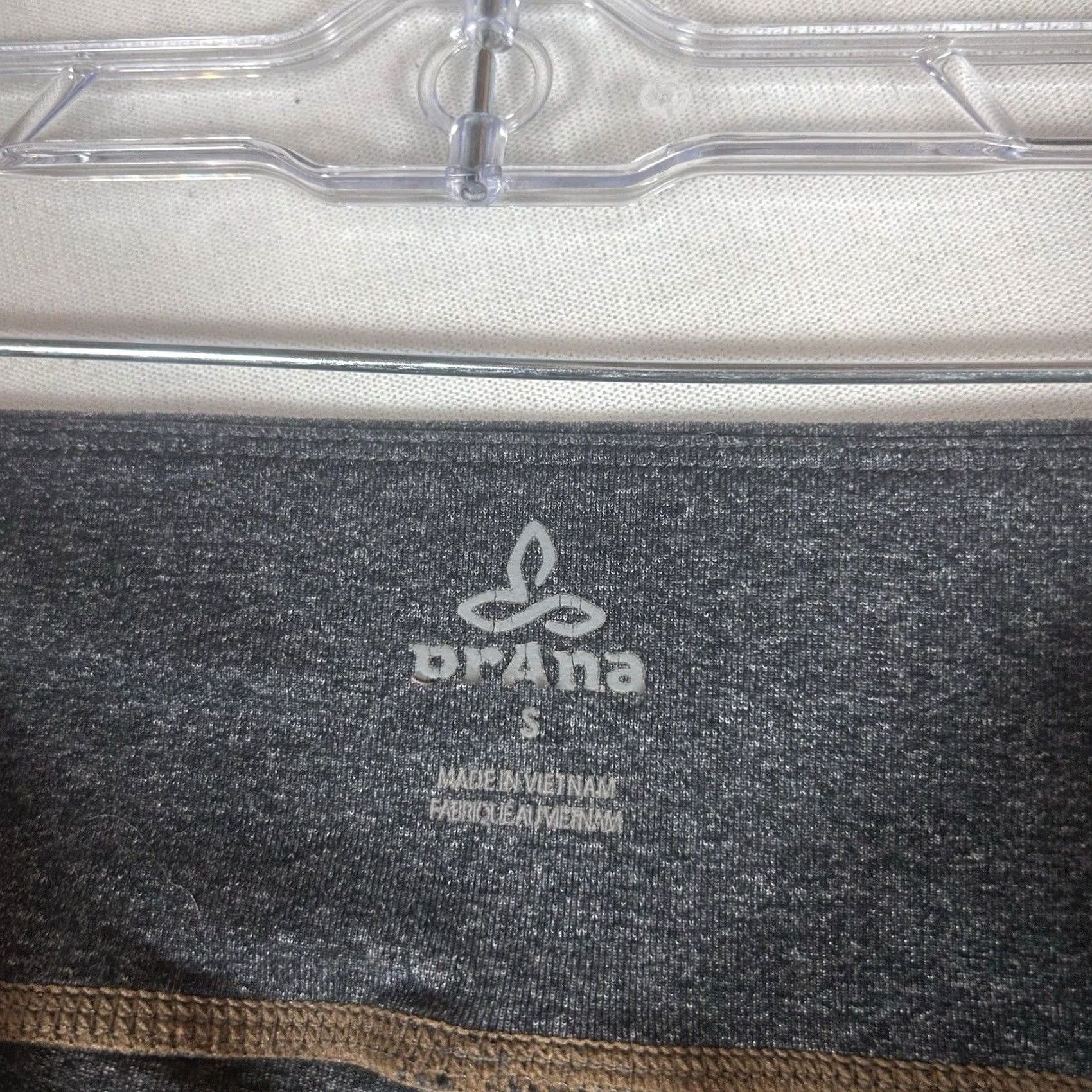 Prana prAna Leggings Womens Small Gray Ankle Stretch Performance Workout Gym Run Size 28" / US 6 / IT 42 - 3 Thumbnail