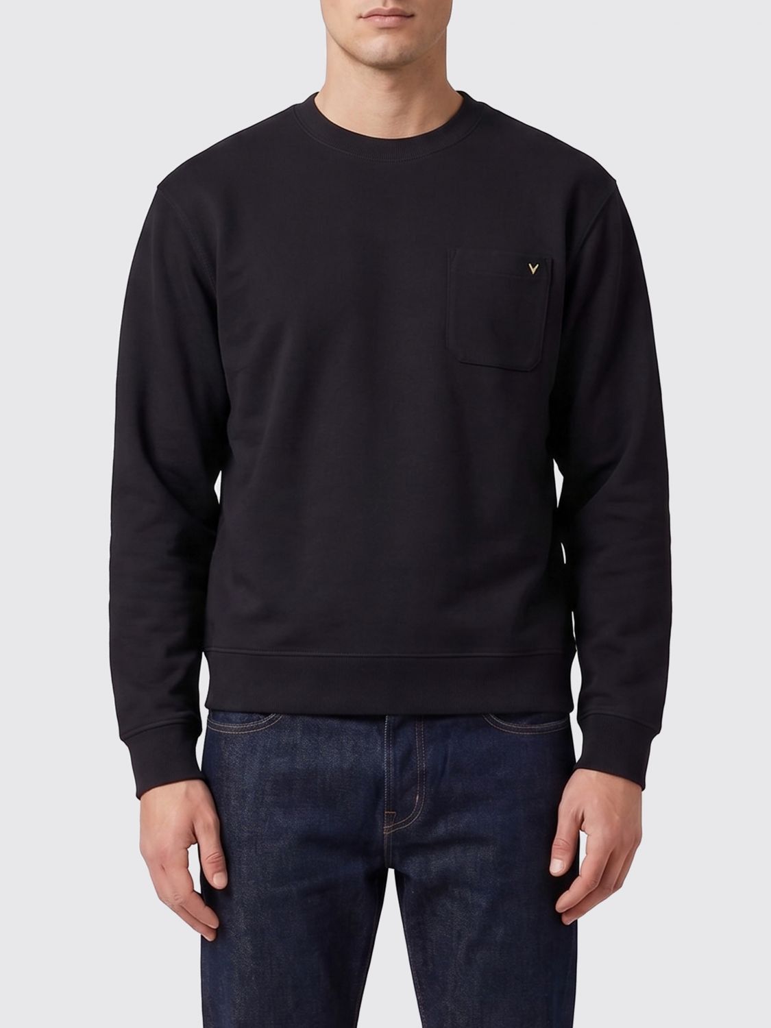 Valentino Valentino Sweatshirt Men Black Size US XL / EU 56 / 4 - 1 Thumbnail