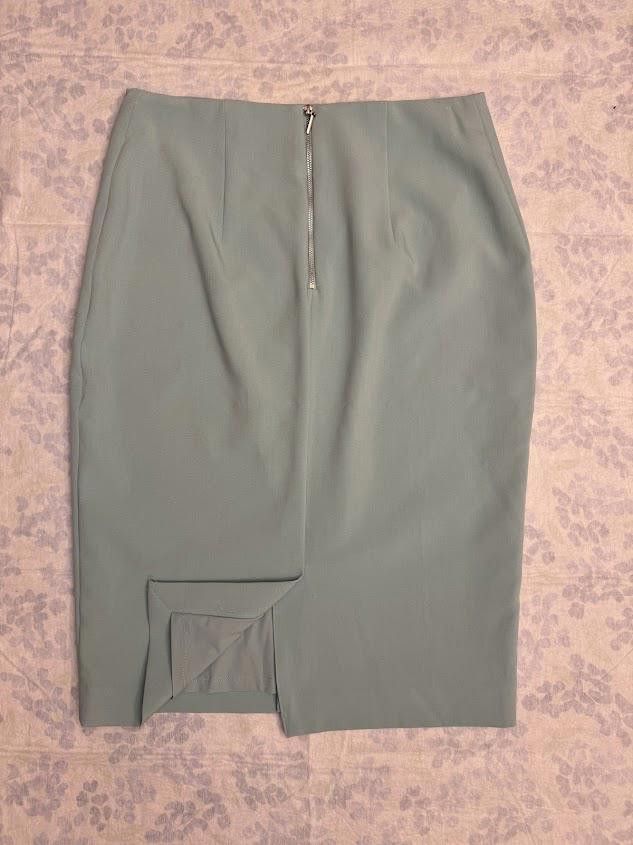 Designer White House | Black Market Mint Pencil Skirt Size 28" / US 6 / IT 42 - 2 Thumbnail
