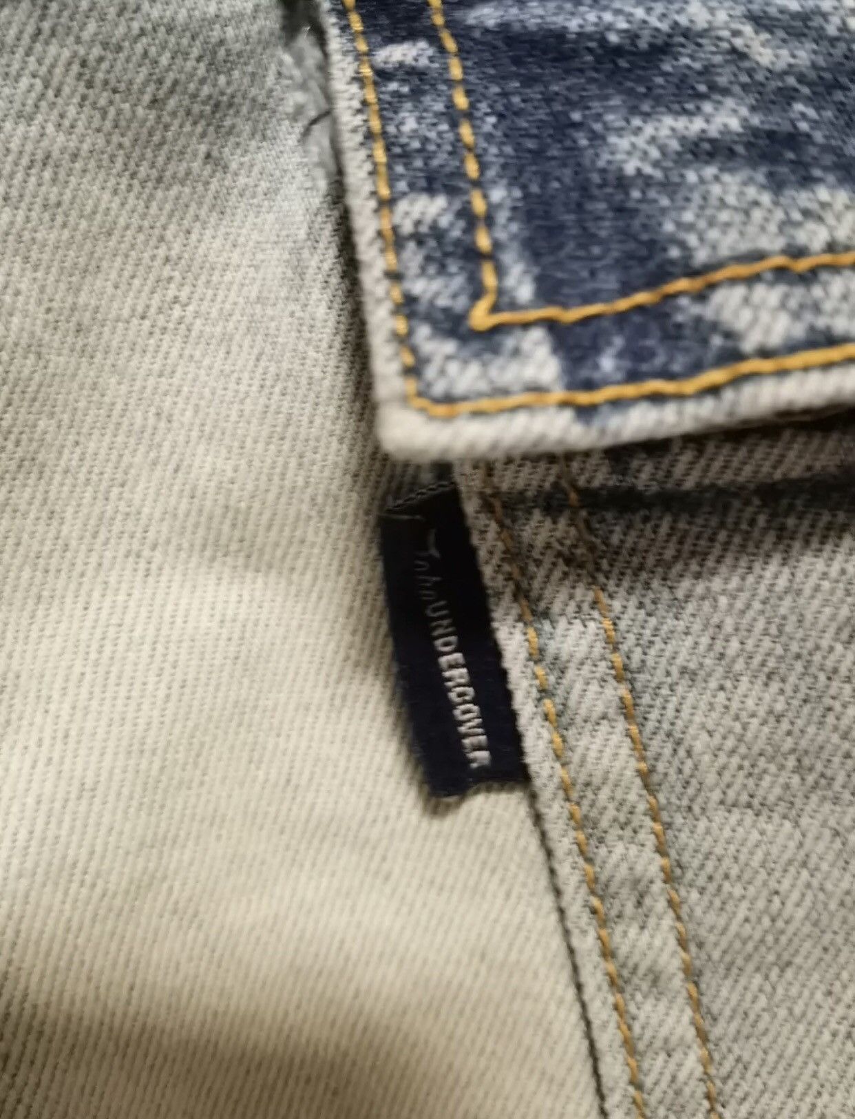 Undercover John Undercover Patchwork Takahashi Shield Jeans Size US 33 - 5 Thumbnail