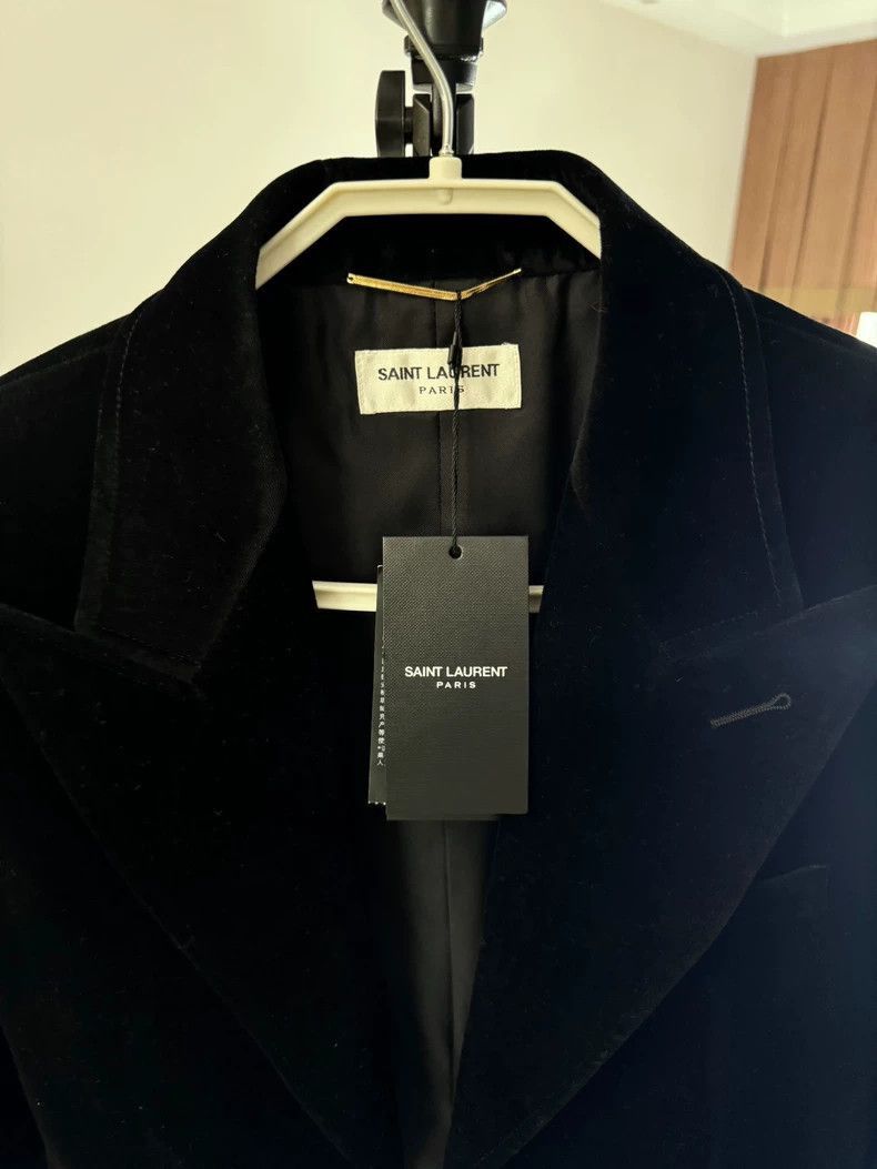 Saint Laurent Paris Saint Laurent Paris Smoking suit velvet jacket-2506 Size US S / EU 44-46 / 1 - 7 Thumbnail