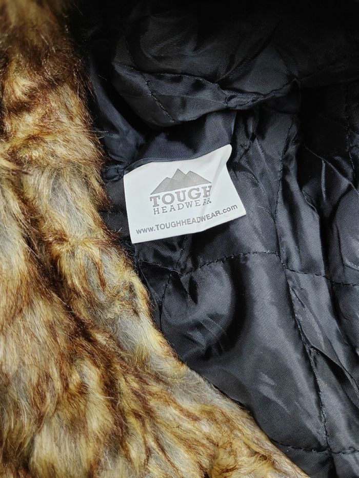 If Six Was Nine Vintage Y2k Tough Headwear Ushanka Fur Earflap Cap Hat Size ONE SIZE - 7 Thumbnail