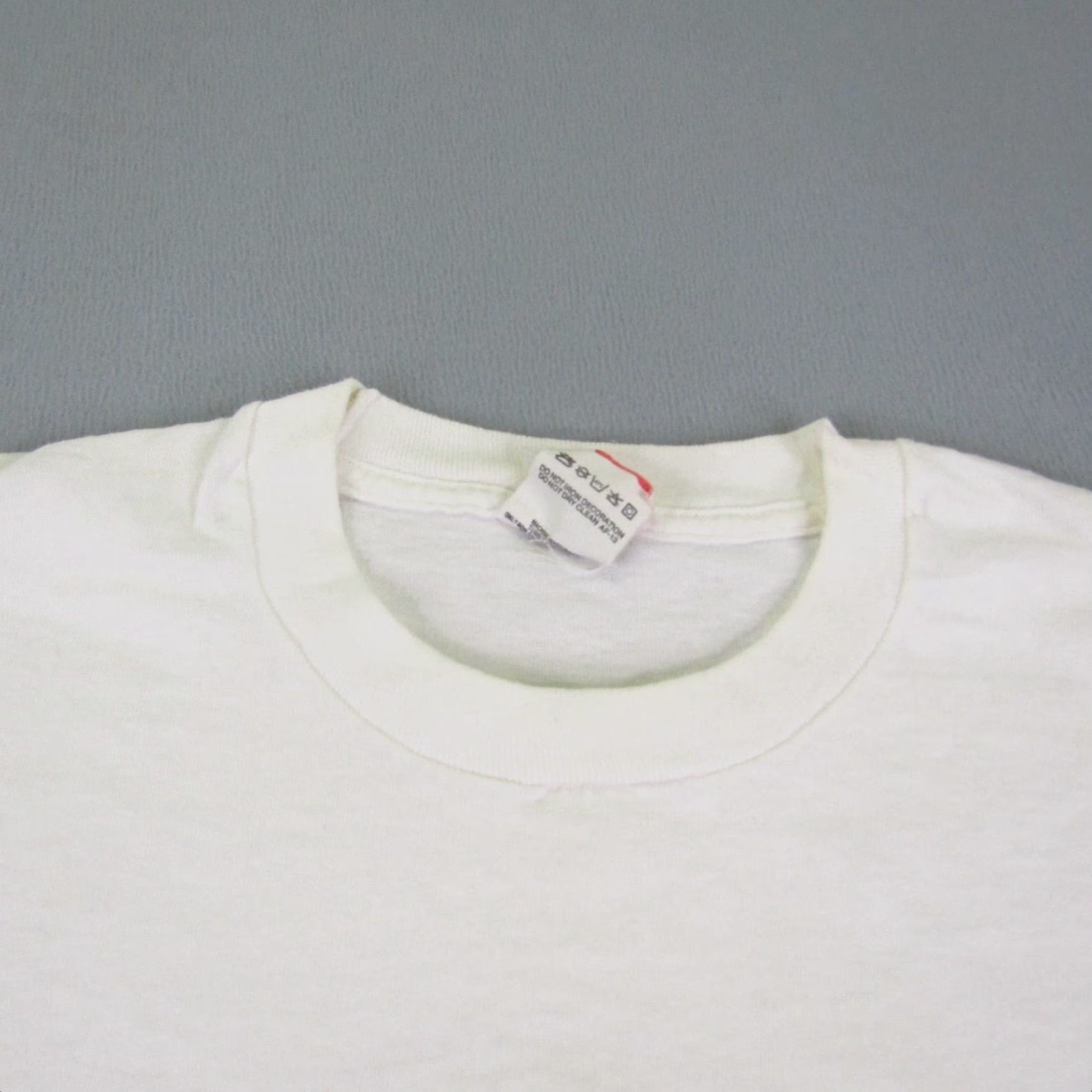Fruit Of The Loom Vintage 80s Sunset Boulevard Shirt Men's Large White Graphic T-Shirt California Hollywood Cotton Size US L / EU 52-54 / 3 - 2 Thumbnail