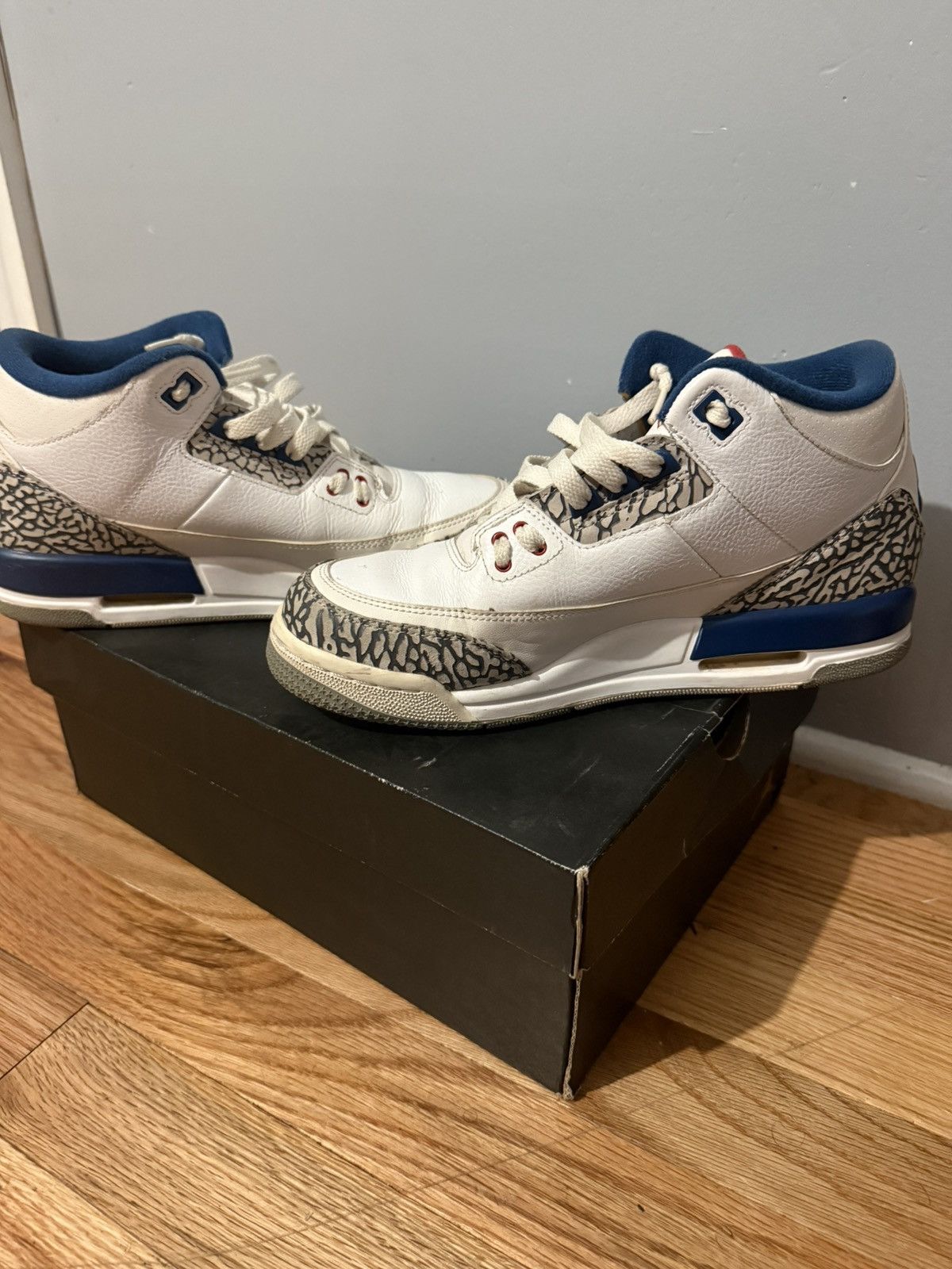Jordan Brand Air Jordan 3 “True Blue” Size US 5.5 / EU 38 - 9 Thumbnail