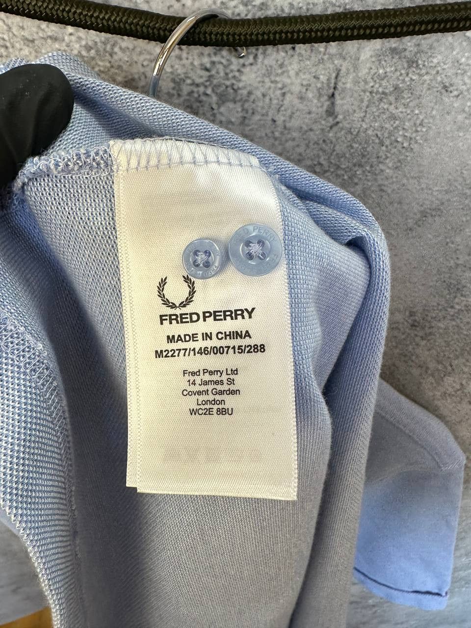 Fred Perry Fred Perry Sky Blue Button-Down Polo Shirt Slim Fit Pocket Size US XL / EU 56 / 4 - 10 Thumbnail