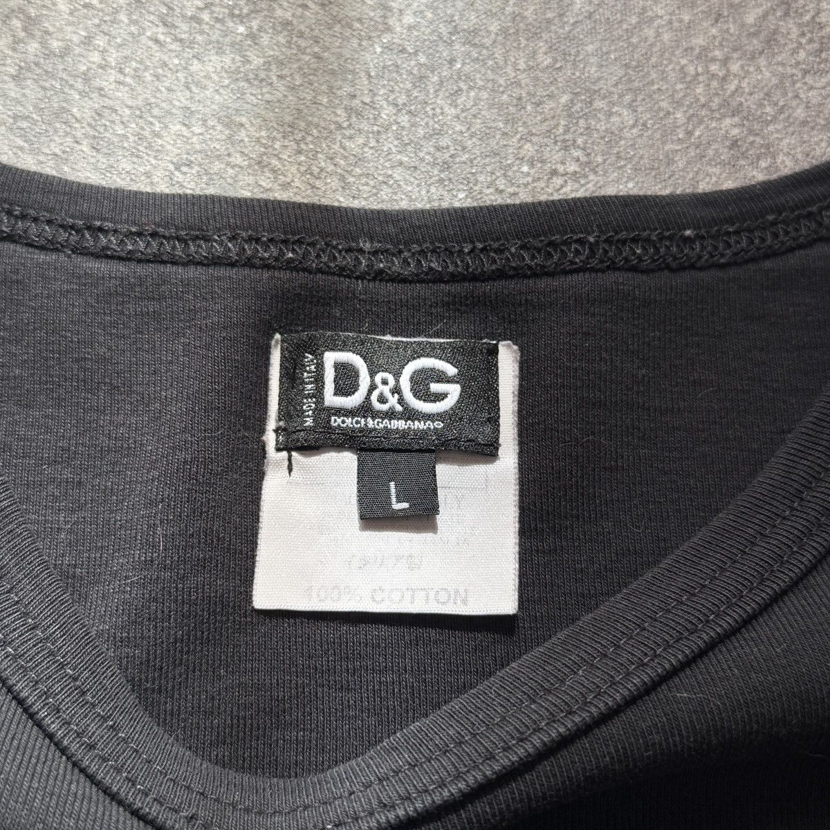 Dolce & Gabbana D&G Dolce & Gabbana Vintage Avant Garde T-Shirt Size L / US 10 / IT 46 - 7 Thumbnail