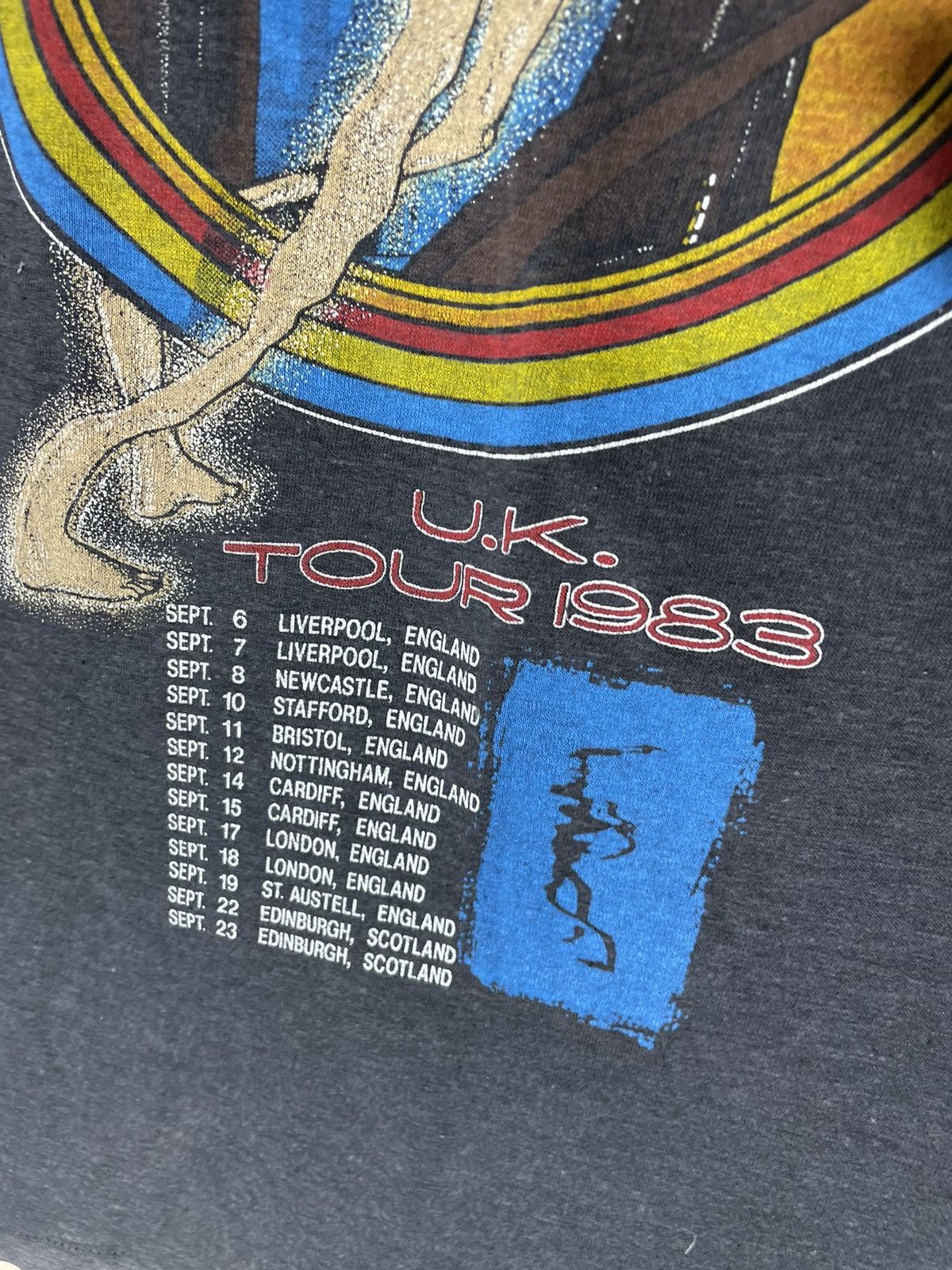 Band Tees × Vintage Rainbow 1983 RARE y2k vintage T shirt Size US S / EU 44-46 / 1 - 12 Thumbnail