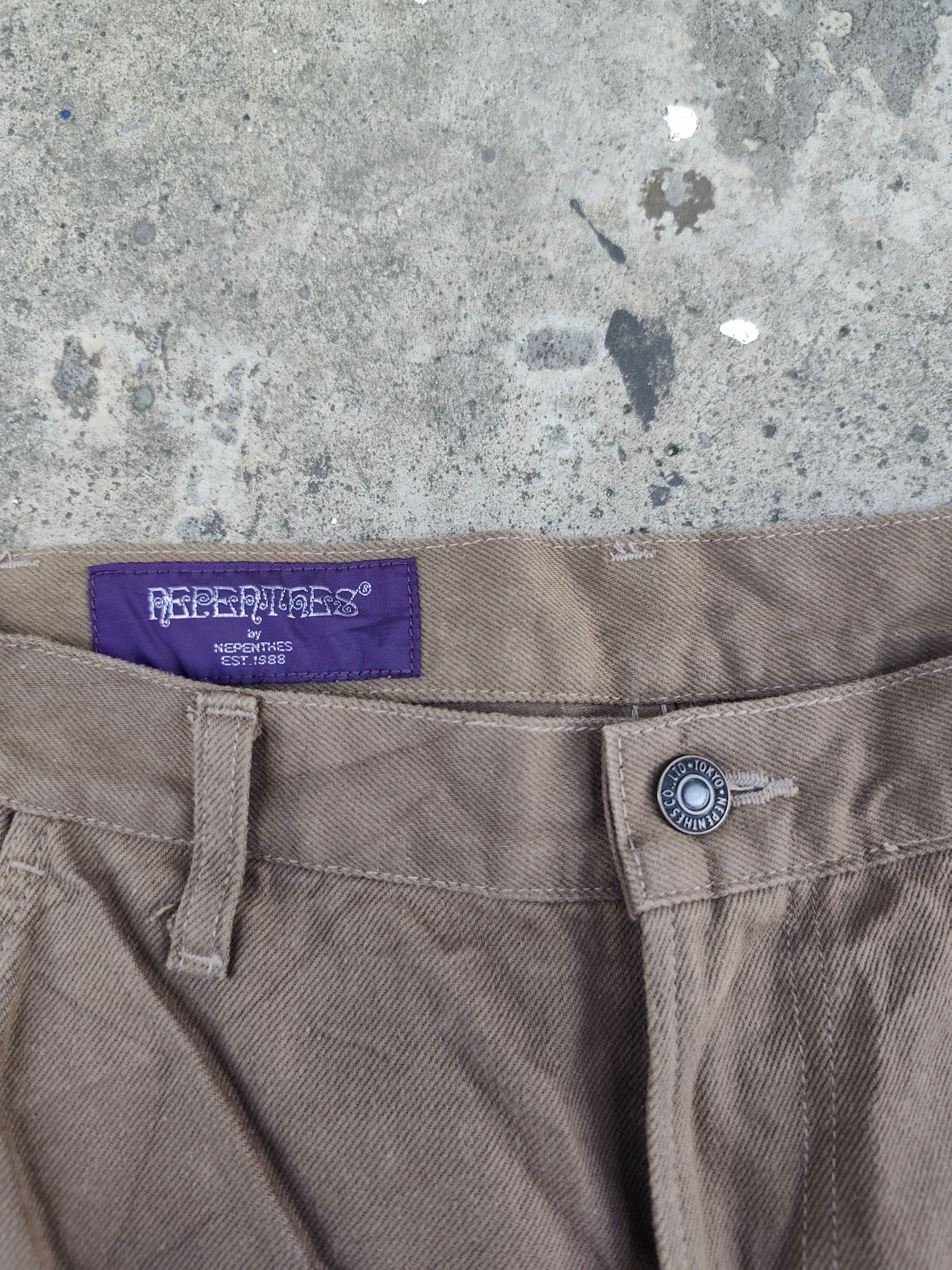Nepenthes Vintage Nepenthes Japan Chino Pants Talon Zipper Sunfaded Size US 32 / EU 48 - 5 Thumbnail