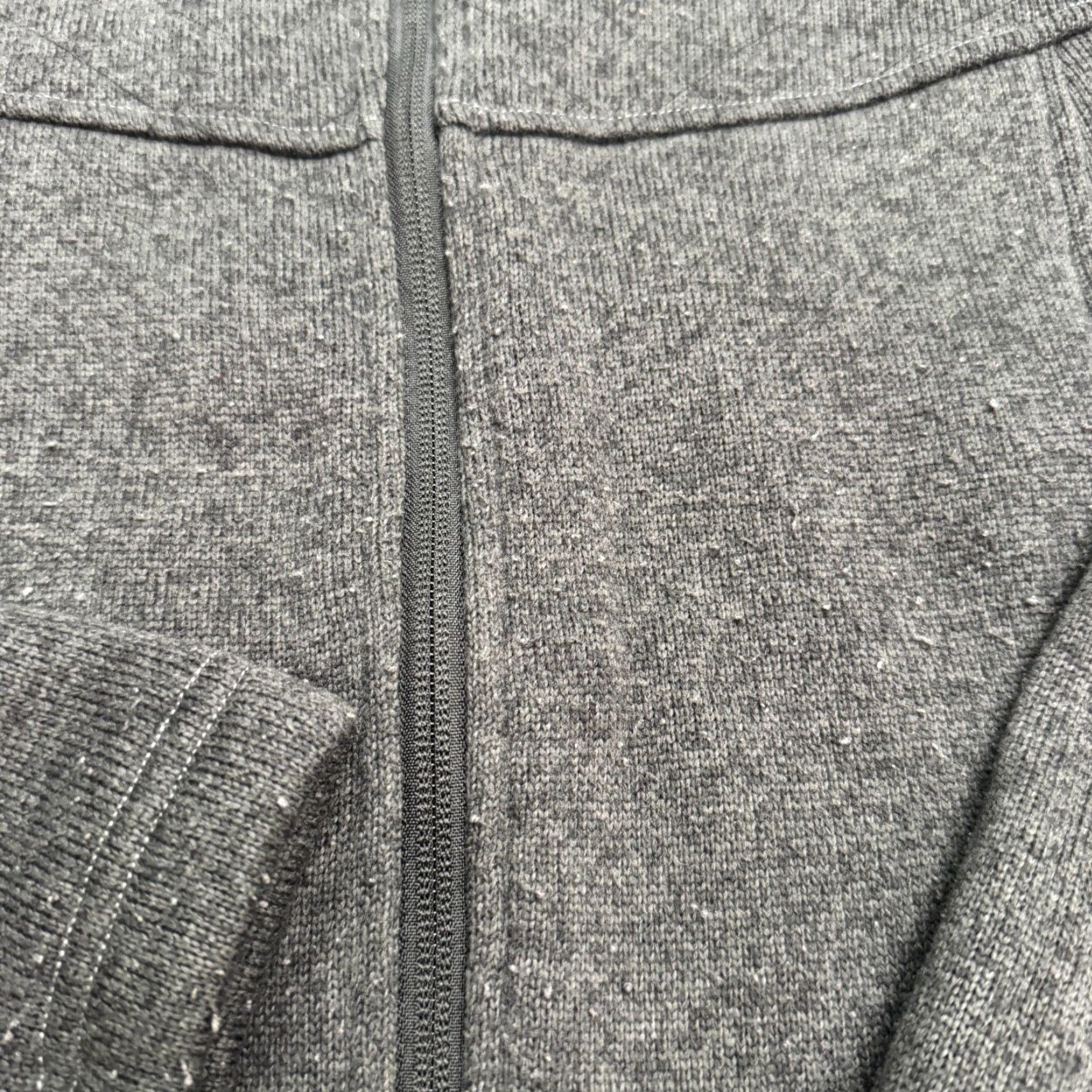 The North Face The North Face Crescent Full Zip Fleece Jacket Womens Large Gray Pockets Outdoor Size L / US 10 / IT 46 - 7 Thumbnail