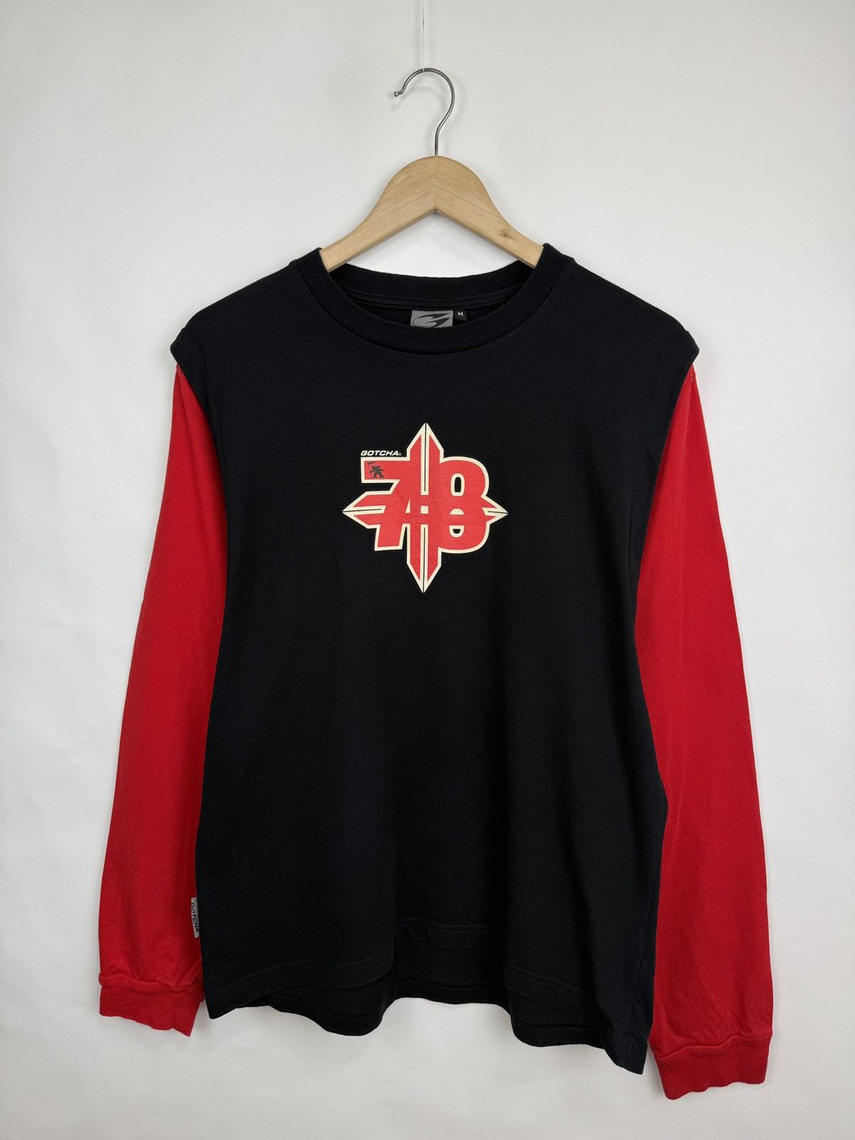 Gotcha 🇺🇸 Vintage 90s Gotcha Surfing Skating Long Sleeve Retro Rare Size US M / EU 48-50 / 2 - 3 Thumbnail