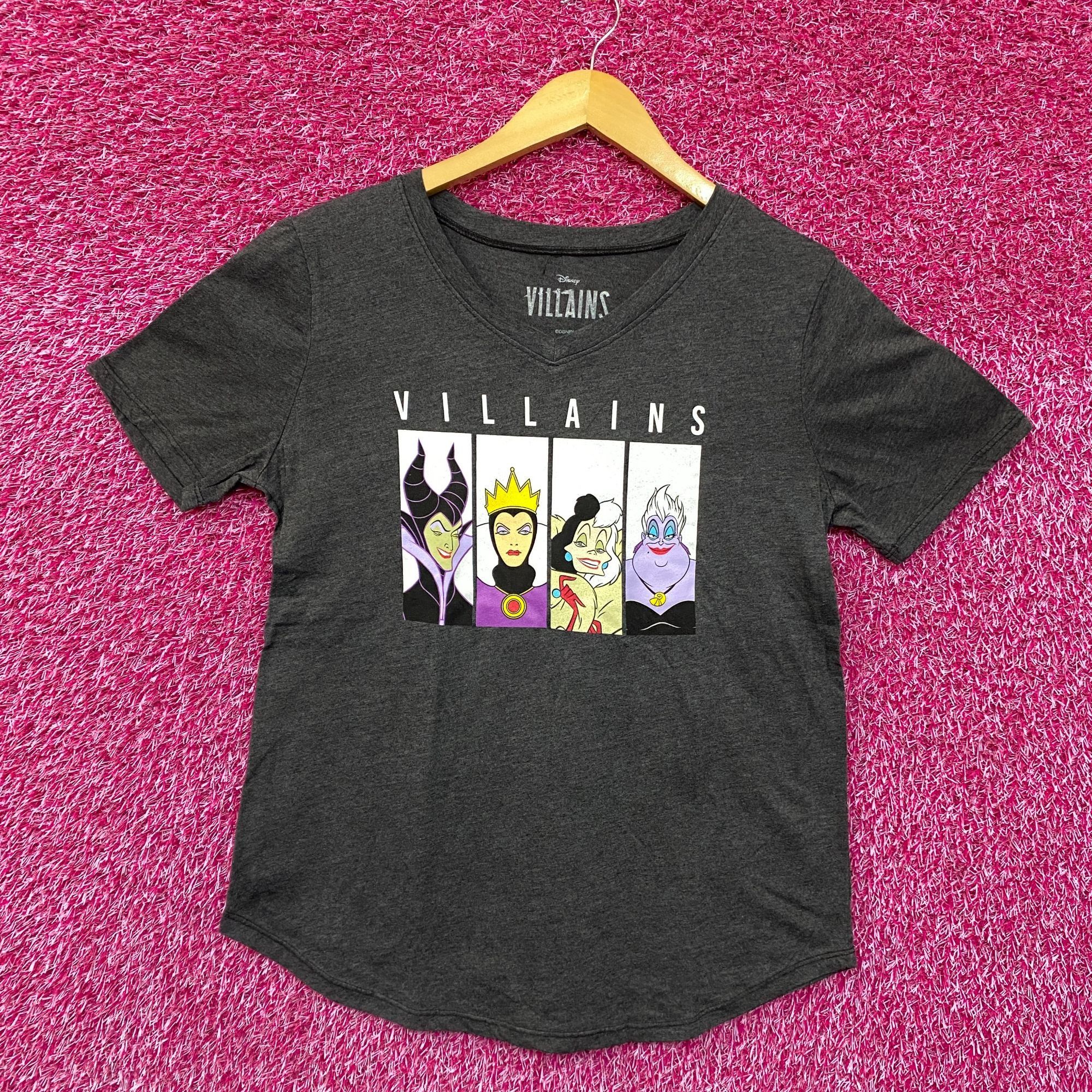 Disney Disney Women Villains Graphic Design T-Shirt M Size US M / EU 48-50 / 2 - 3 Thumbnail