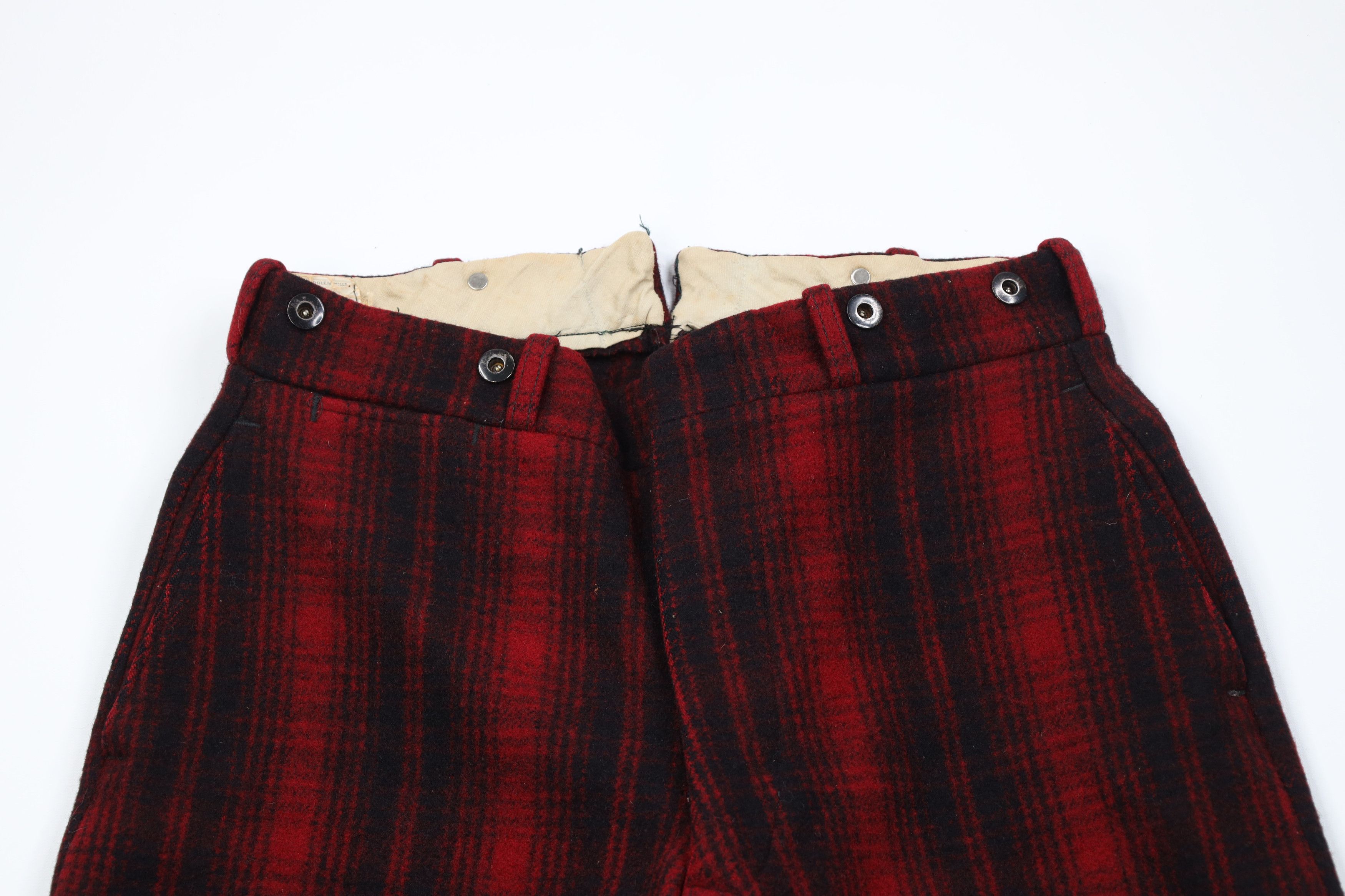 Woolrich Woolen Mills Vintage 60s Woolrich Knee Mackinaw Wool Joggers Pants USA Size US 32 / EU 48 - 2 Thumbnail