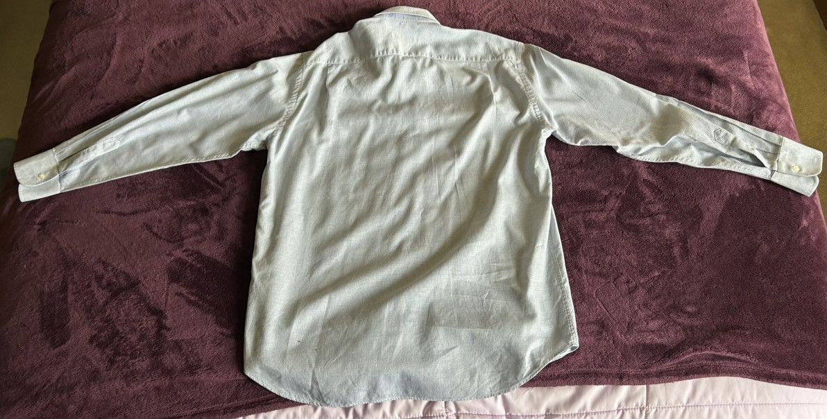 Fendi Vintage 70s 80s Fendi Shirt Italy Made Point Collar 15¾/34 L Size US L / EU 52-54 / 3 - 8 Thumbnail