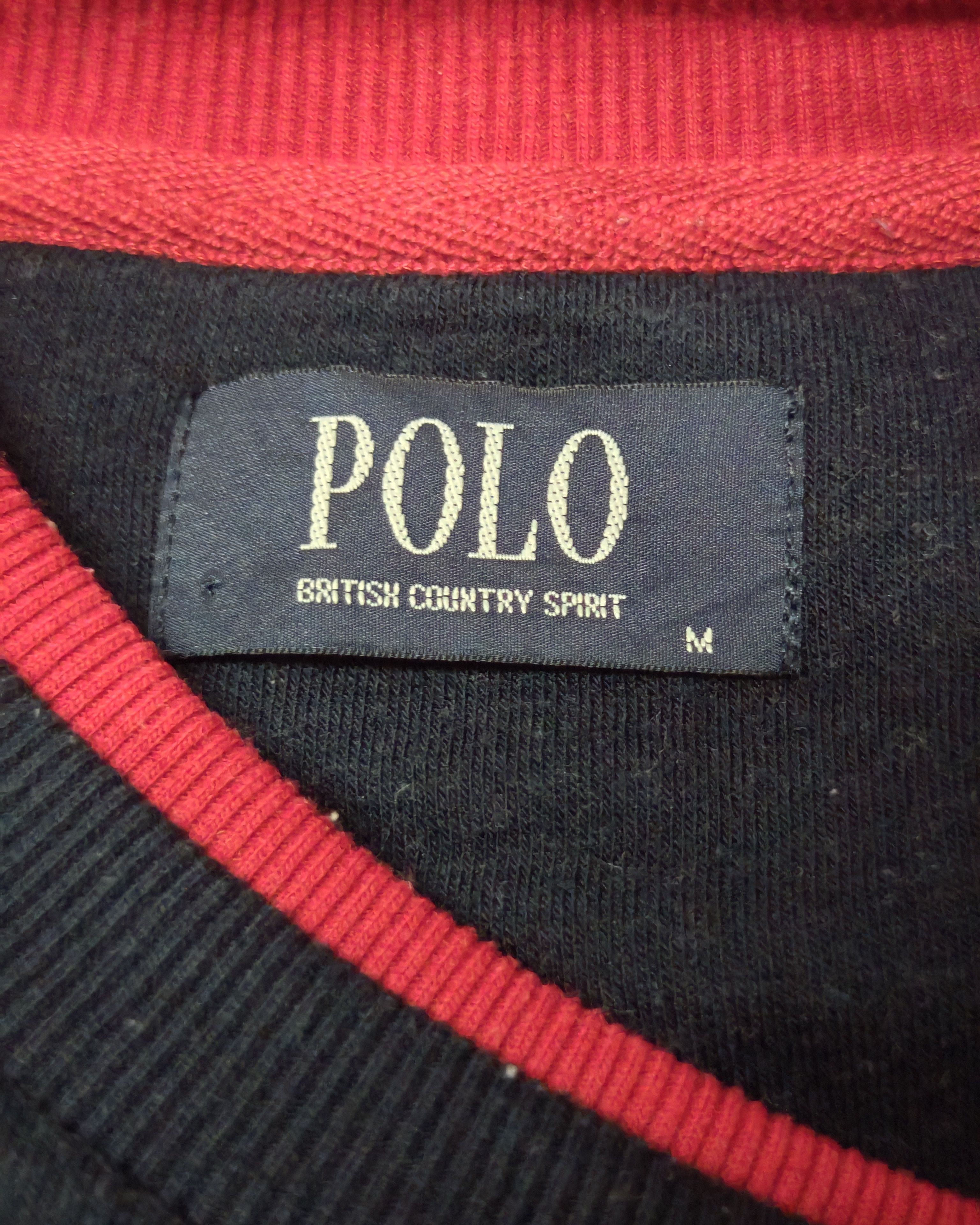 Vintage Polo 68 British Country Spirit Sweatshirt Size US M / EU 48-50 / 2 - 2 Thumbnail