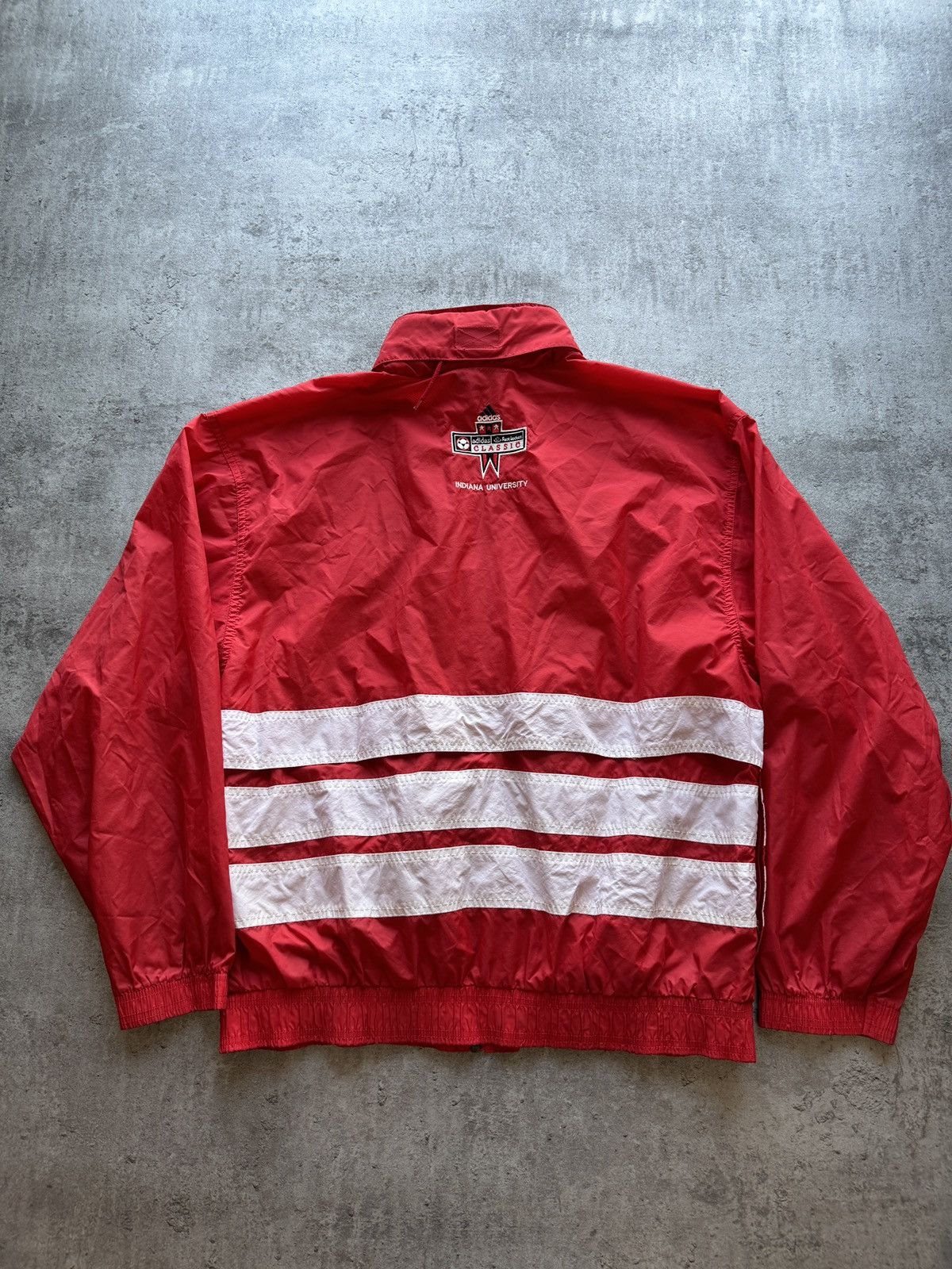 Adidas × Vintage Adidas 90s vintage light jacket boxy logo 3 stripes rap y2k Size US L / EU 52-54 / 3 - 2 Thumbnail
