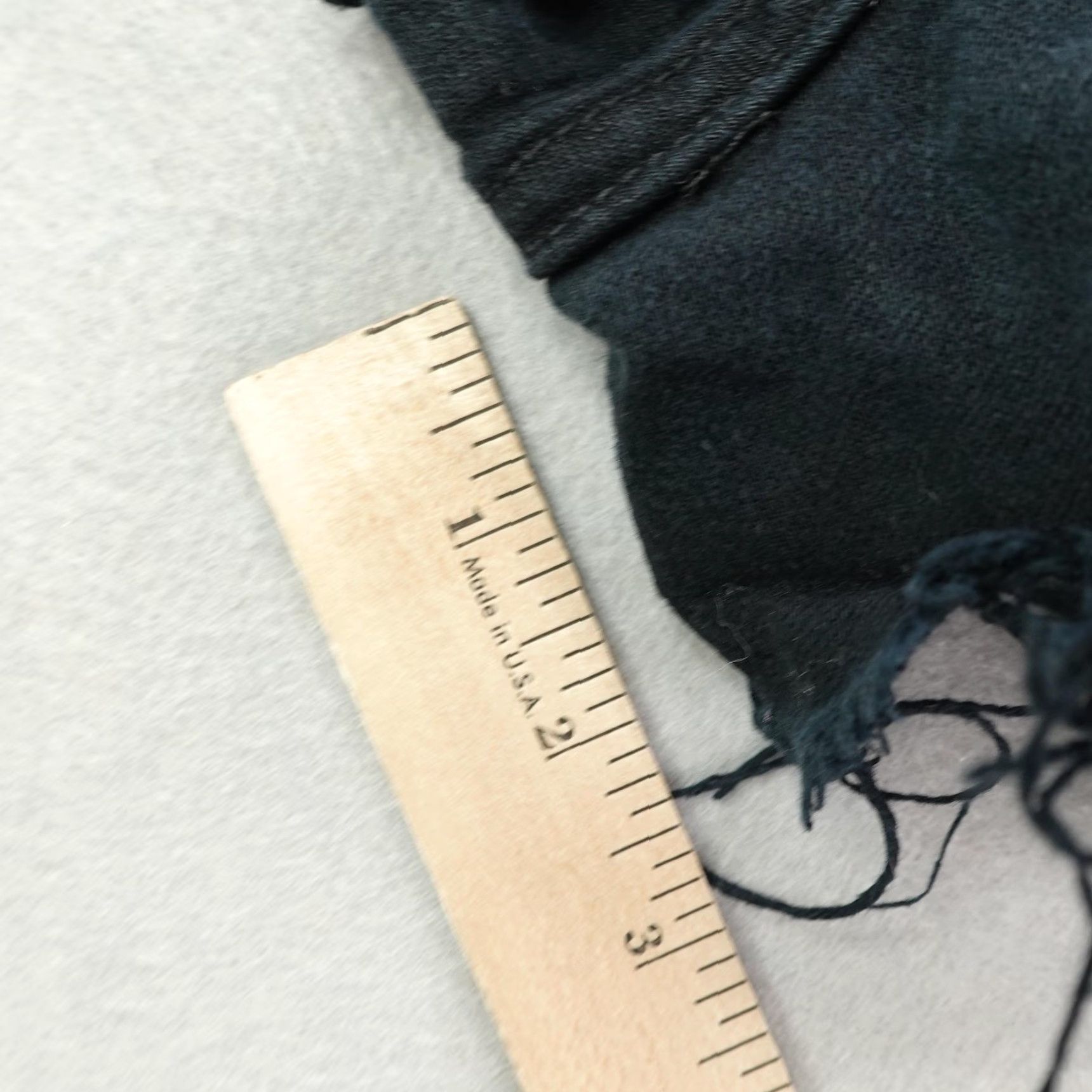 American Eagle Outfitters VINTAGE American Eagle Shorts Women’s 6 Denim Hi-Rise Festival Micro Mini Distressed Black Streetwear Size 28" / US 6 / IT 42 - 7 Thumbnail