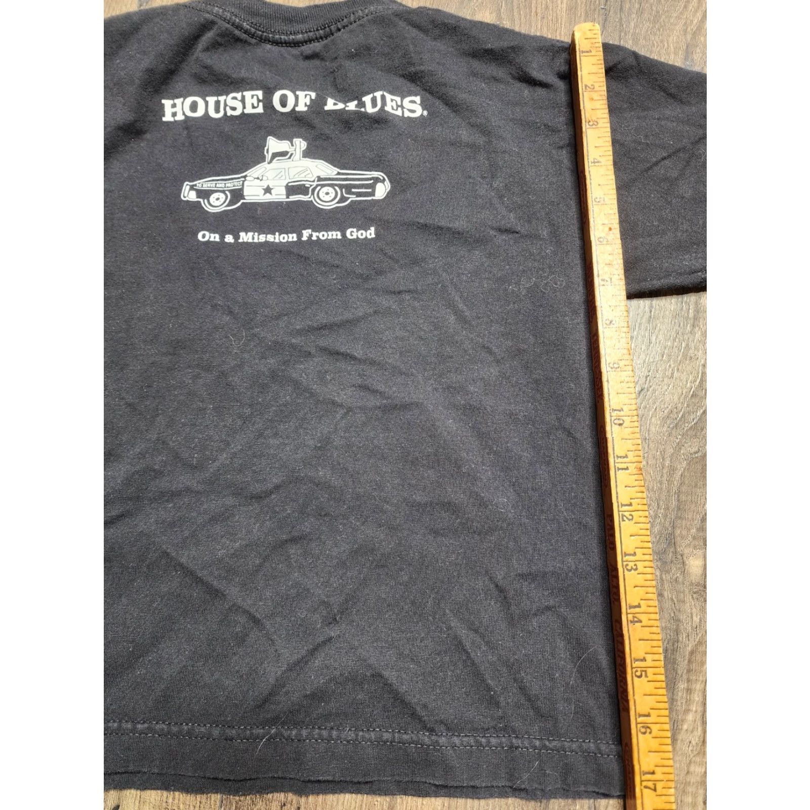 Doublet House of Blues Women's Black Cropped T-Shirt Mission From God Music Casual Size S Size S / US 4 / IT 40 - 3 Thumbnail