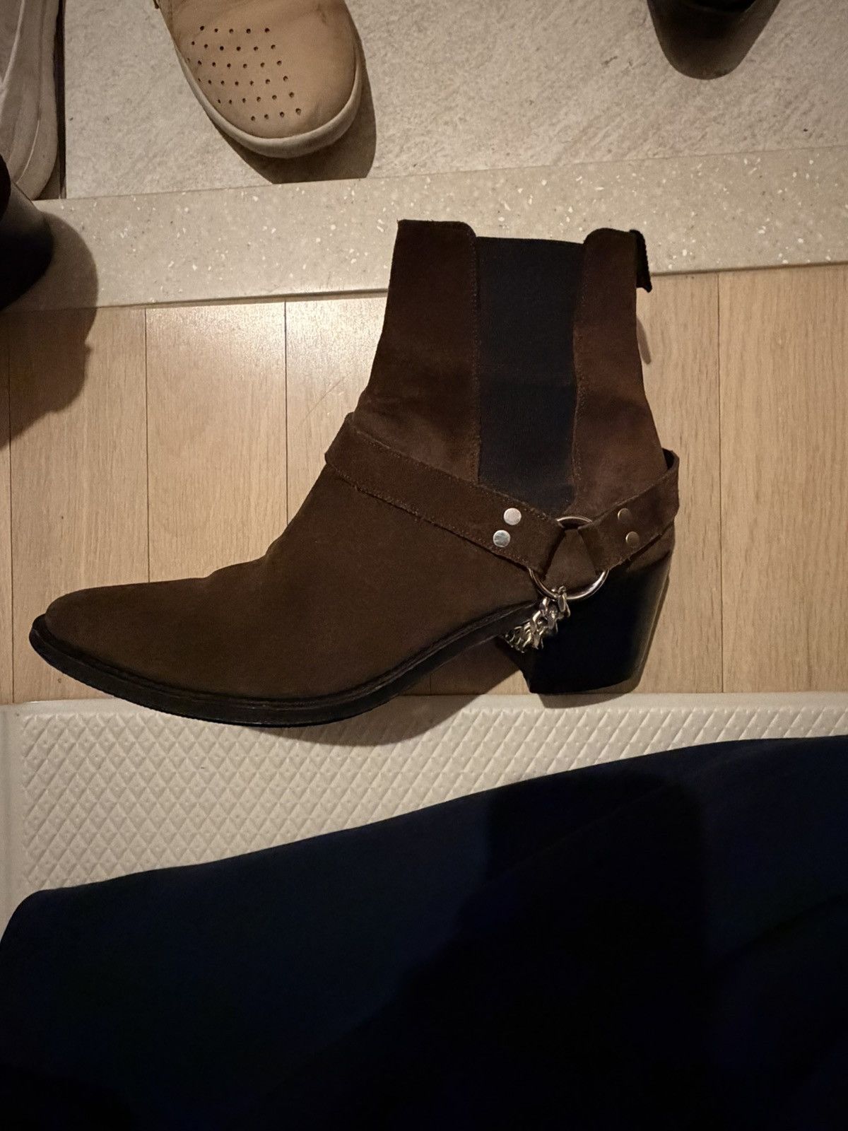 Celine Celine camargue biker boots Size US 8 / EU 41 - 1 Thumbnail