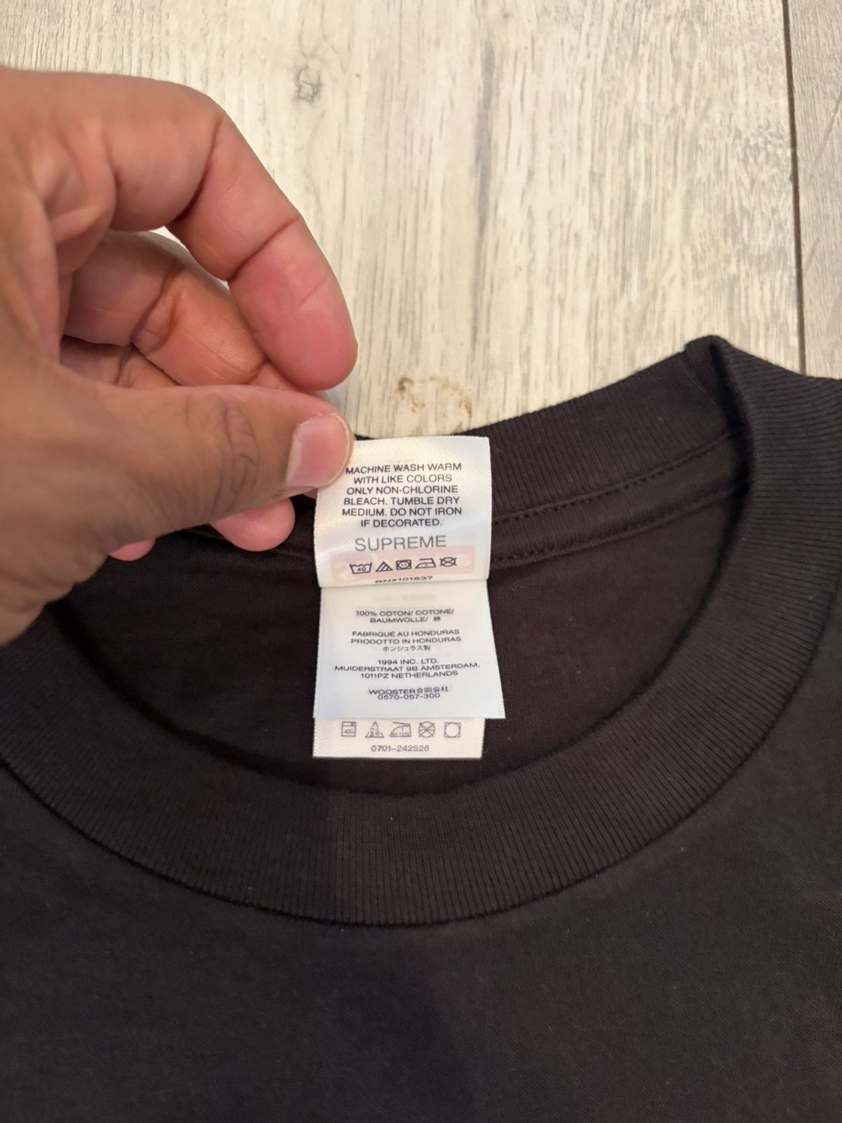 Supreme Supreme SS26 Origami Tee Black - Size XL Size US XL / EU 56 / 4 - 5 Thumbnail