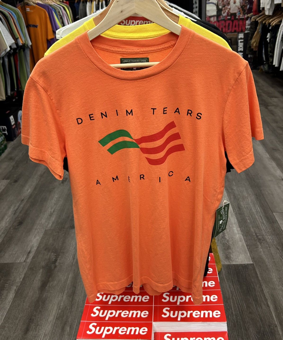 DENIM TEARS Denim Tears x BSTROY T-shirt Size US S / EU 44-46 / 1 - 1 Thumbnail