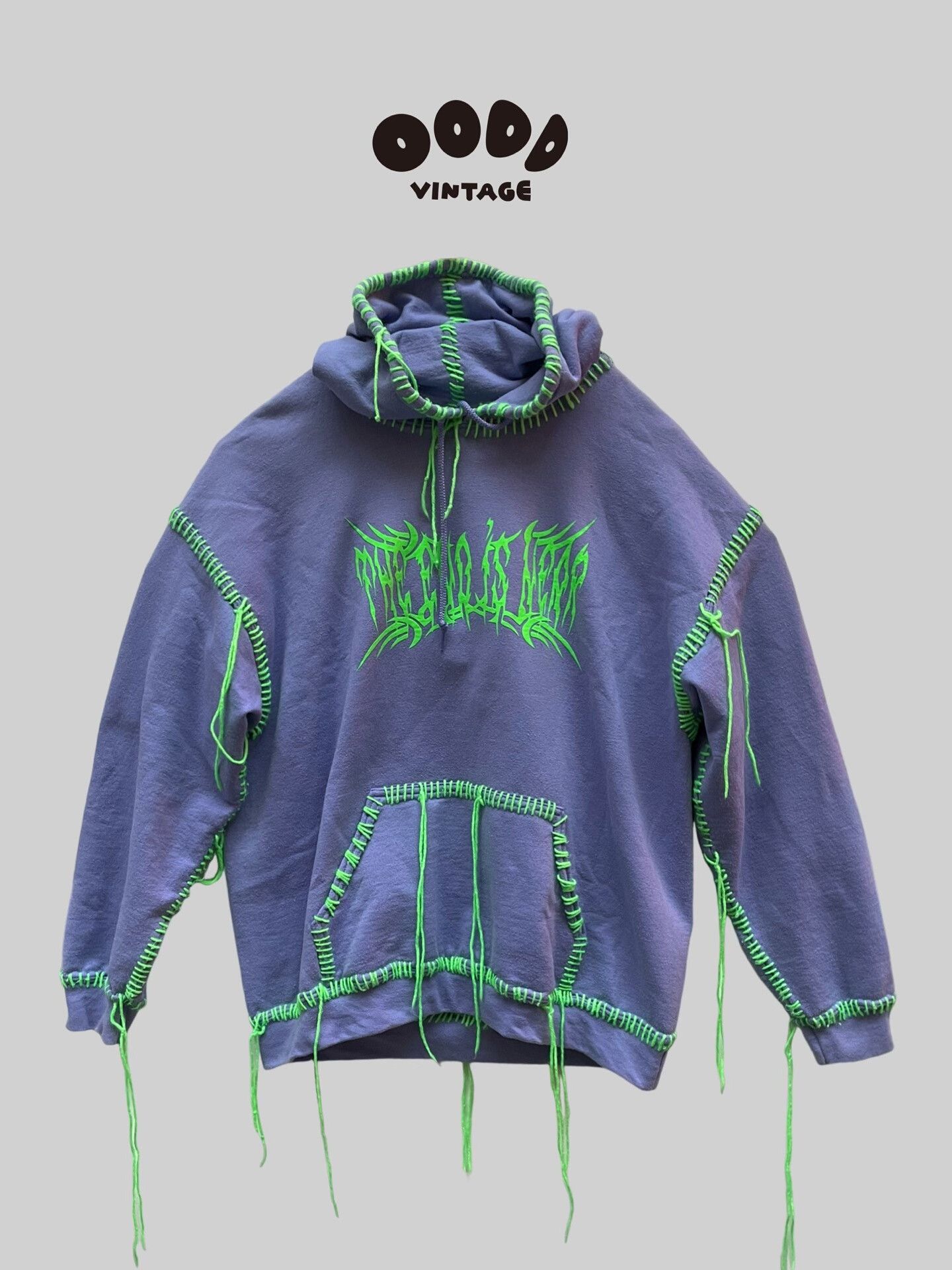Japanese Brand TEIN Clothing Embroidered Hoodie Size US M / EU 48-50 / 2 - 1 Thumbnail