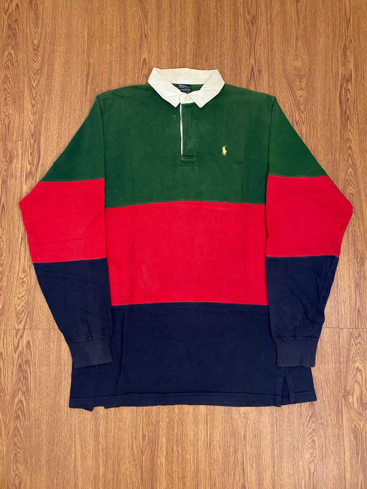 Polo Ralph Lauren vintage polo ralph lauren rugby Size US XL / EU 56 / 4 - 3 Thumbnail