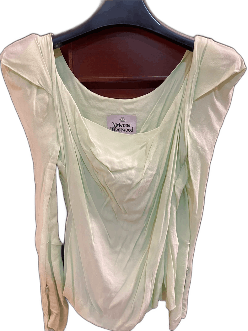 Vivienne Westwood Vivienne Westwood Mint Green Fitted Shirt - dmc Size S / US 4 / IT 40 - 1 Thumbnail