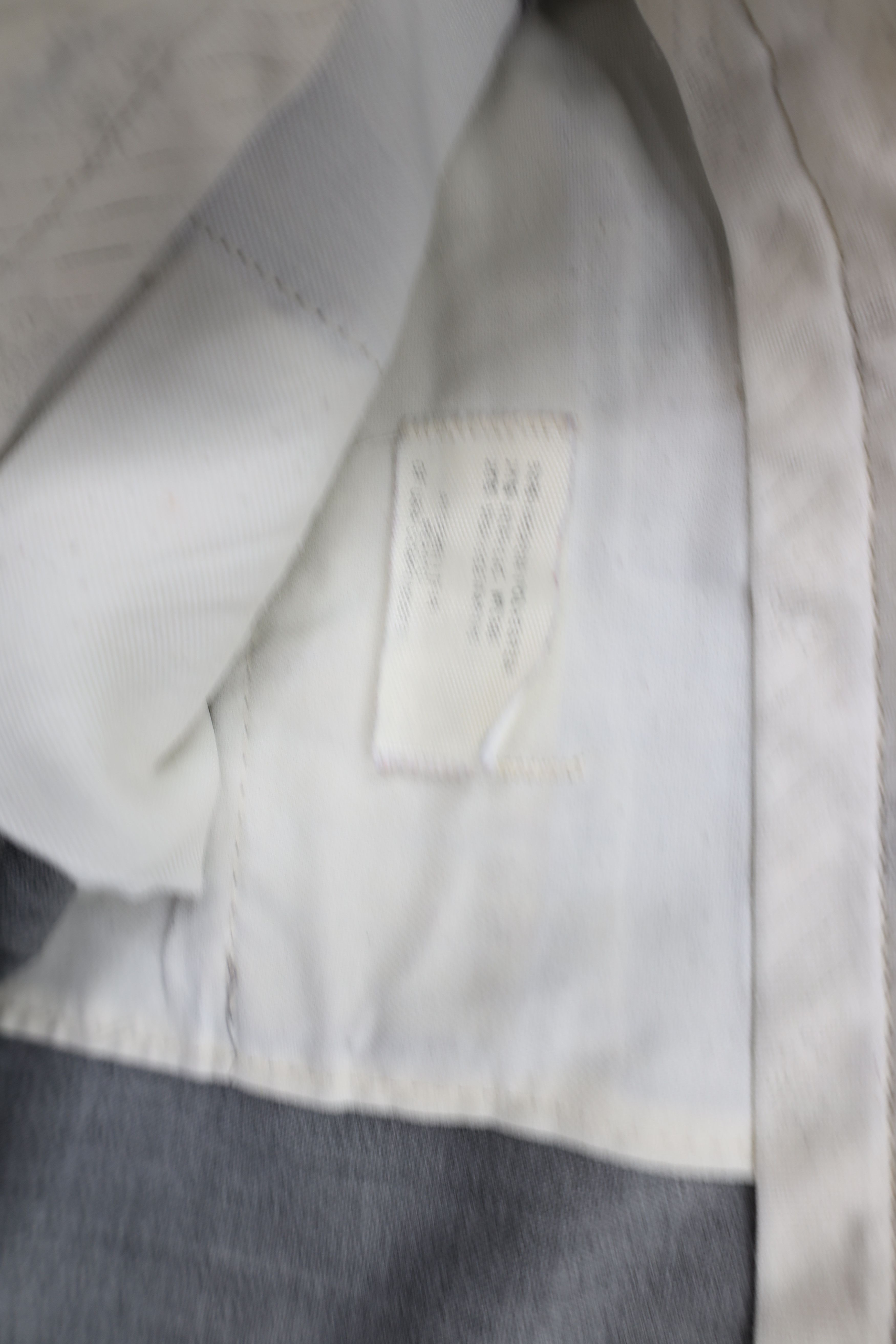 Vintage Vintage 70s Streetwear Chambray Pleated Chino Pants Gray Size US 34 / EU 50 - 7 Thumbnail