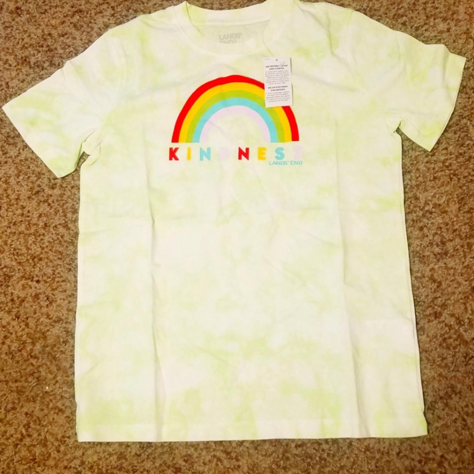 Lands' End NWT Lands' End Kindness Rainbow T-Shirt Size Large Size US L / EU 52-54 / 3 - 1 Thumbnail