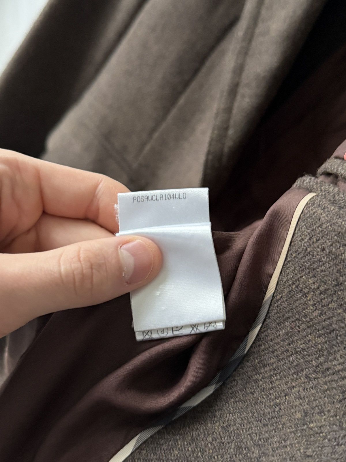 Burberry BURBERRY LONDON 100% Wool 1 Button Blazer Jacket US 8 Brown Size M / US 6-8 / IT 42-44 - 12 Thumbnail