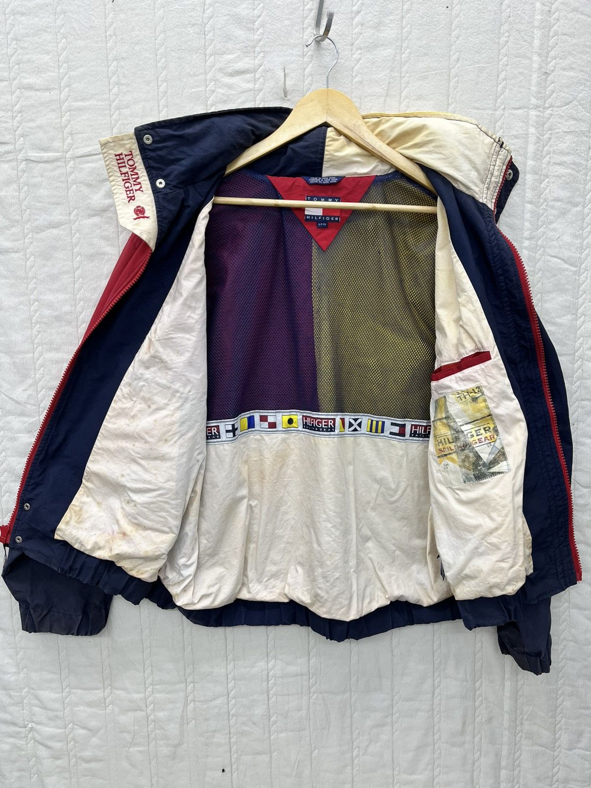 Japanese Brand × Tommy Hilfiger × Vintage ARCHIVE🔥VTG TOMMY HILFIGER SAILING GEAR CHORE JACKET Size US L / EU 52-54 / 3 - 7 Thumbnail