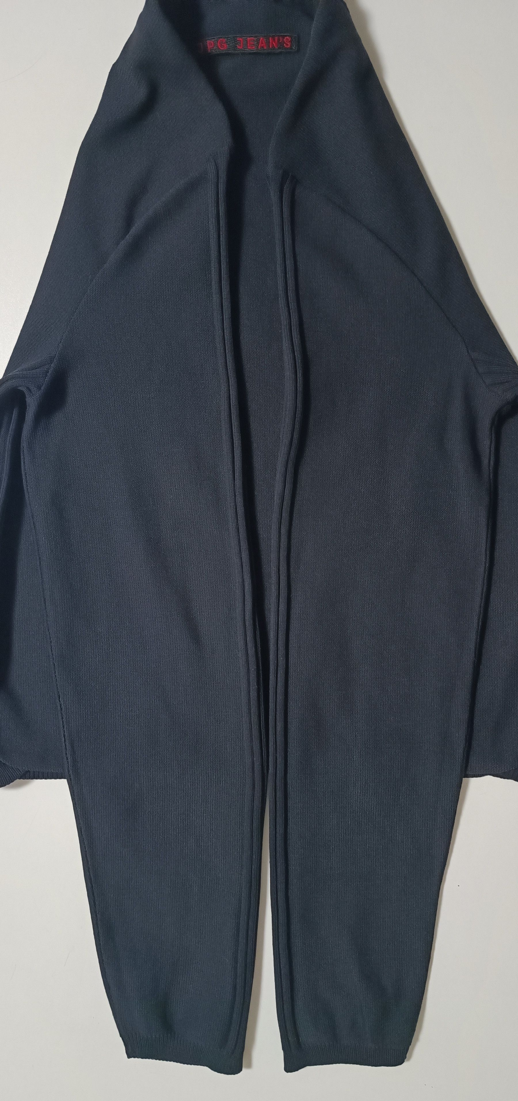 Jean Paul Gaultier 90's - Nylon knit JPG high-neck sweater Size M / US 6-8 / IT 42-44 - 16 Thumbnail