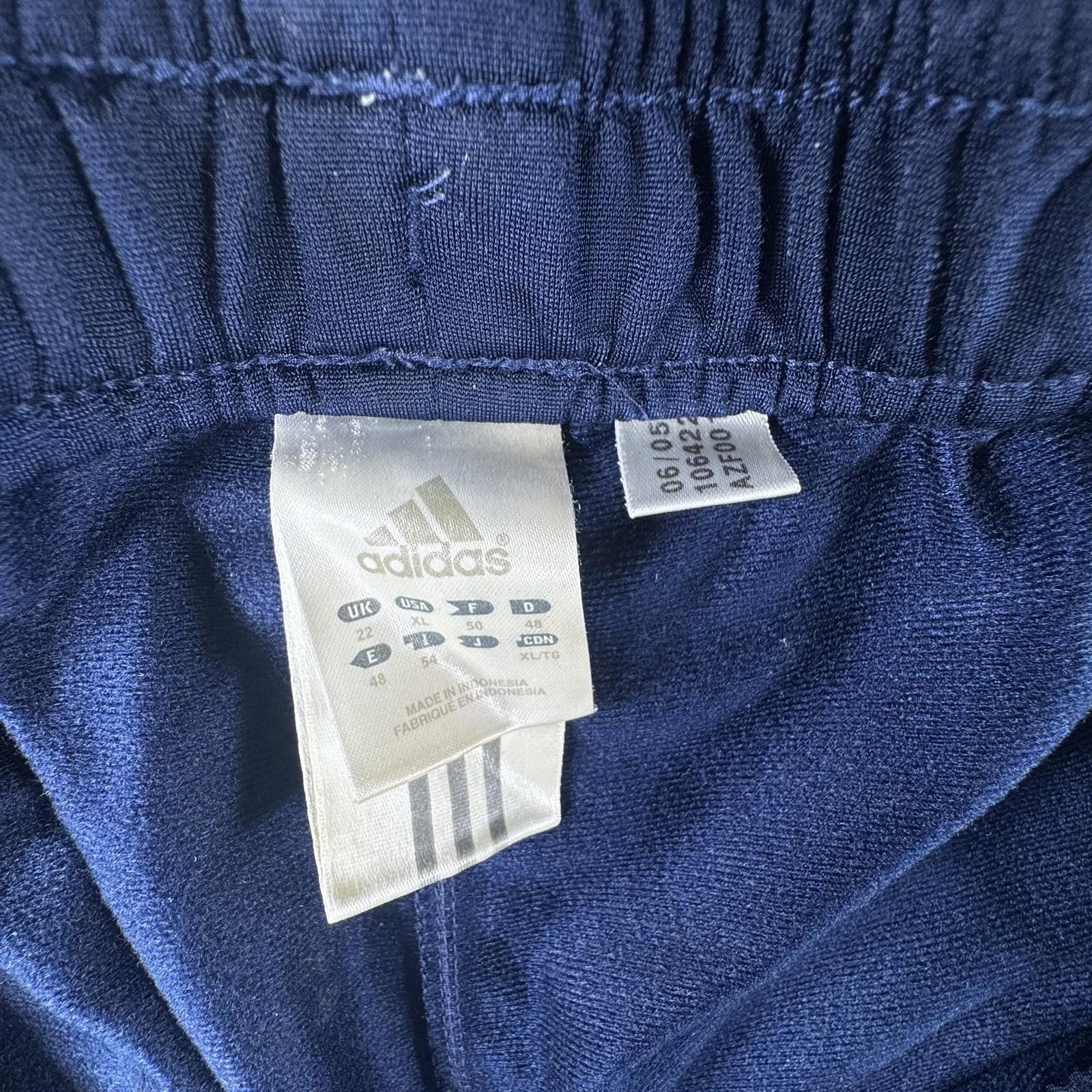 Adidas Adidas Pants Men's XL Blue White Track VTG 2000s Size US 36 / EU 52 - 5 Thumbnail