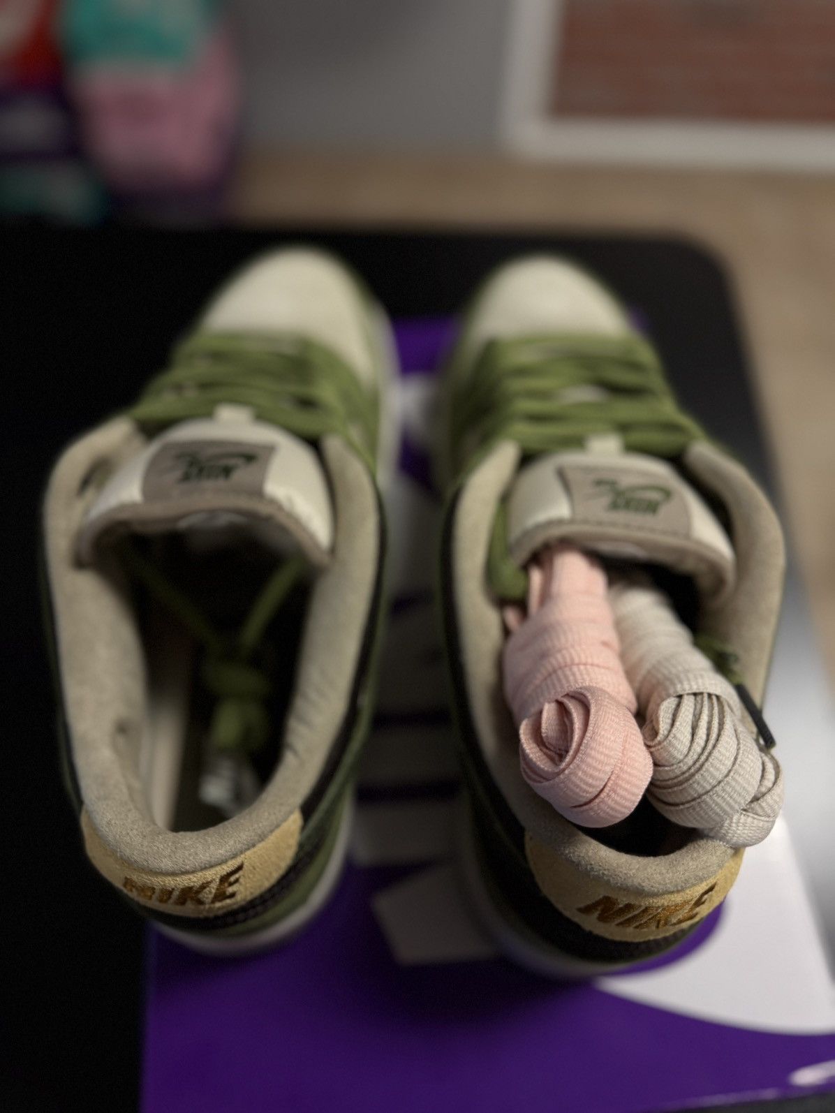 Nike Nike Dunk Low Yuto Horigome Matcha Size 9.5 (NEW) Size US 9.5 / EU 42-43 - 7 Thumbnail
